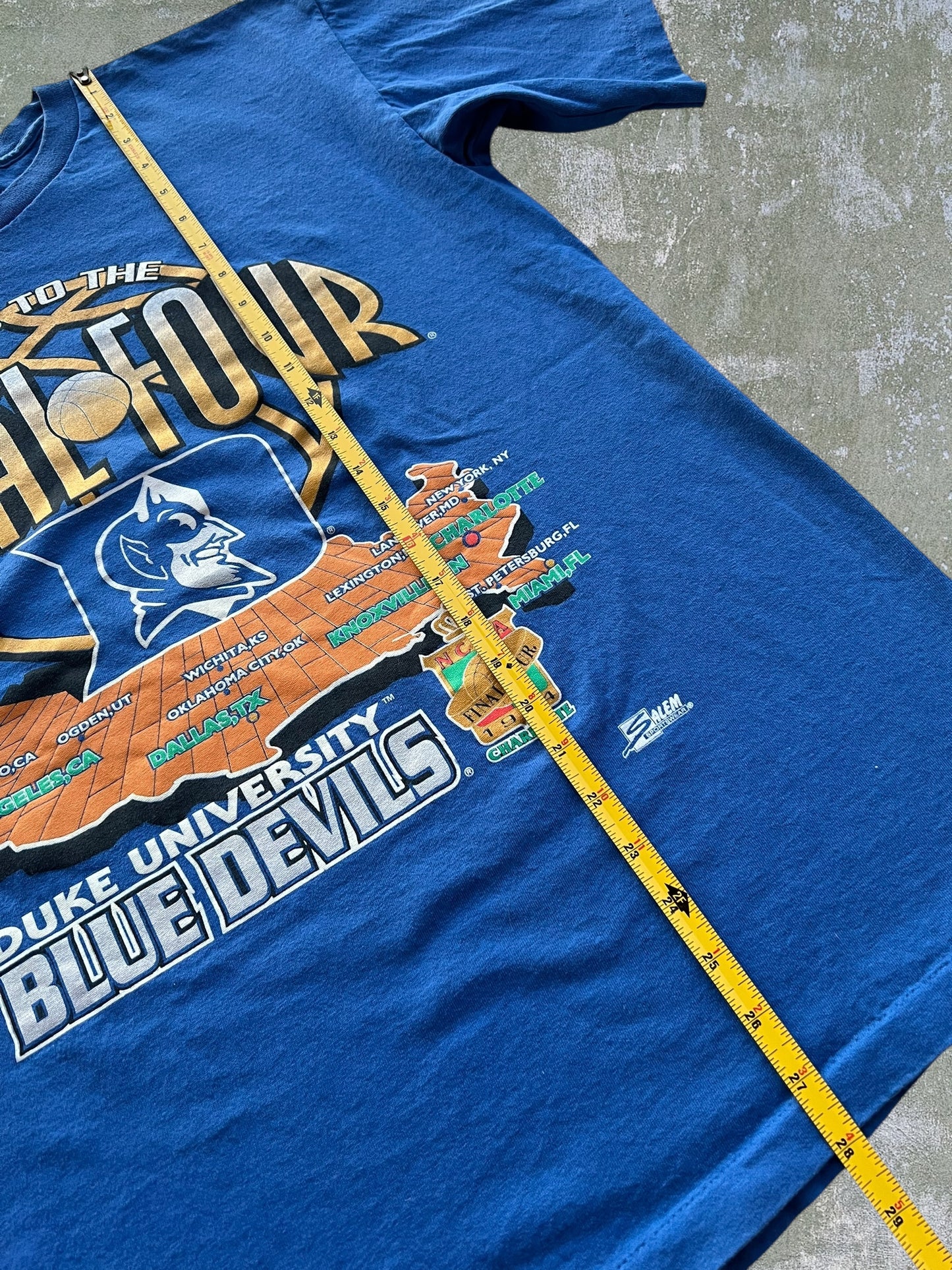 1994 Salem Duke Blue Devils Final Four Tee (L)