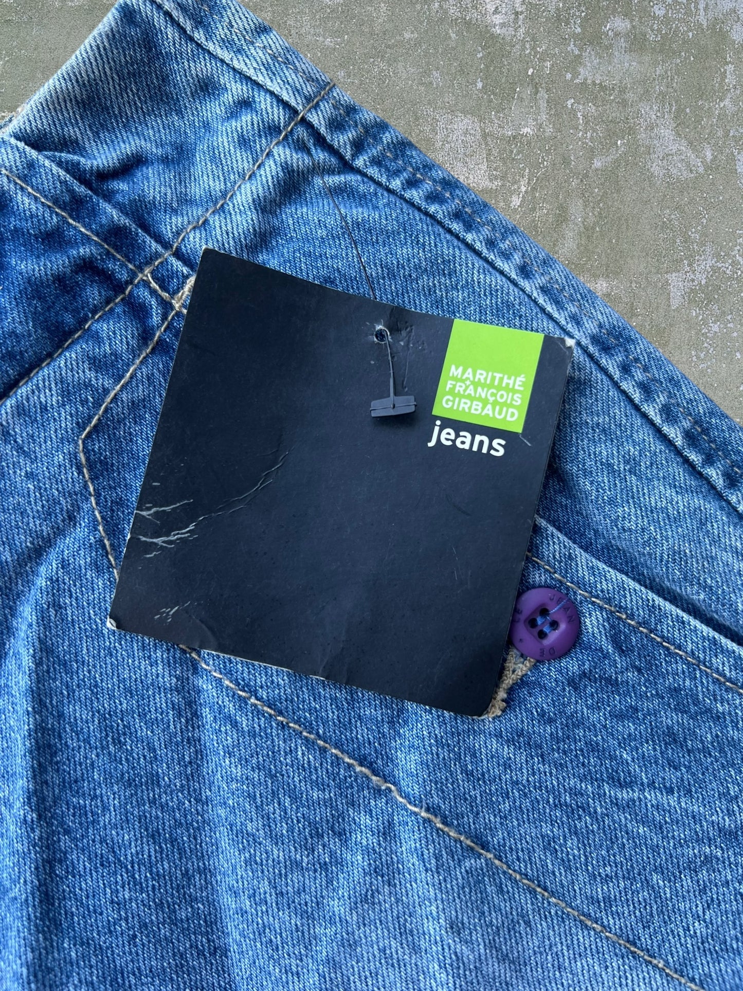 Early-2000s Marithe Francois Girbaud Jean Shorts (42) (New With Tags)