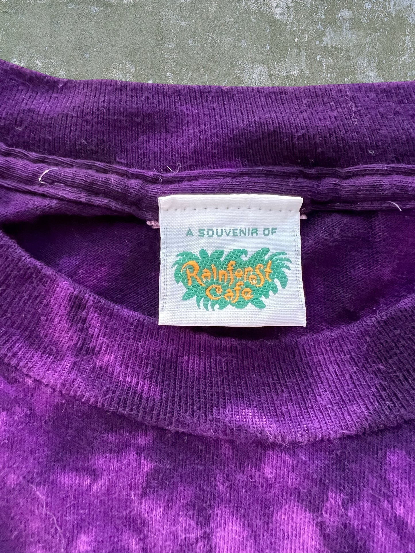 Early/Mid-90s Rainforest Cafe Frog Tee (XL)