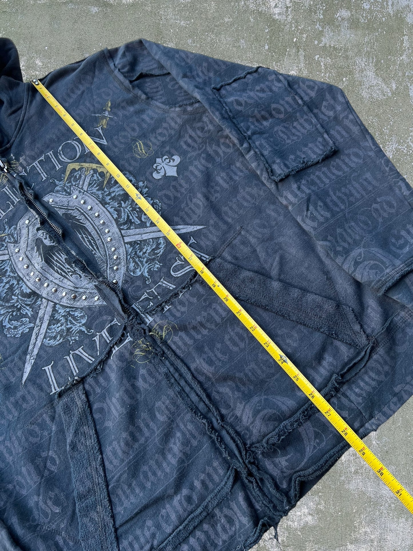 Early-2000s Affliction Zip Hoodie (M) (New With Tags)