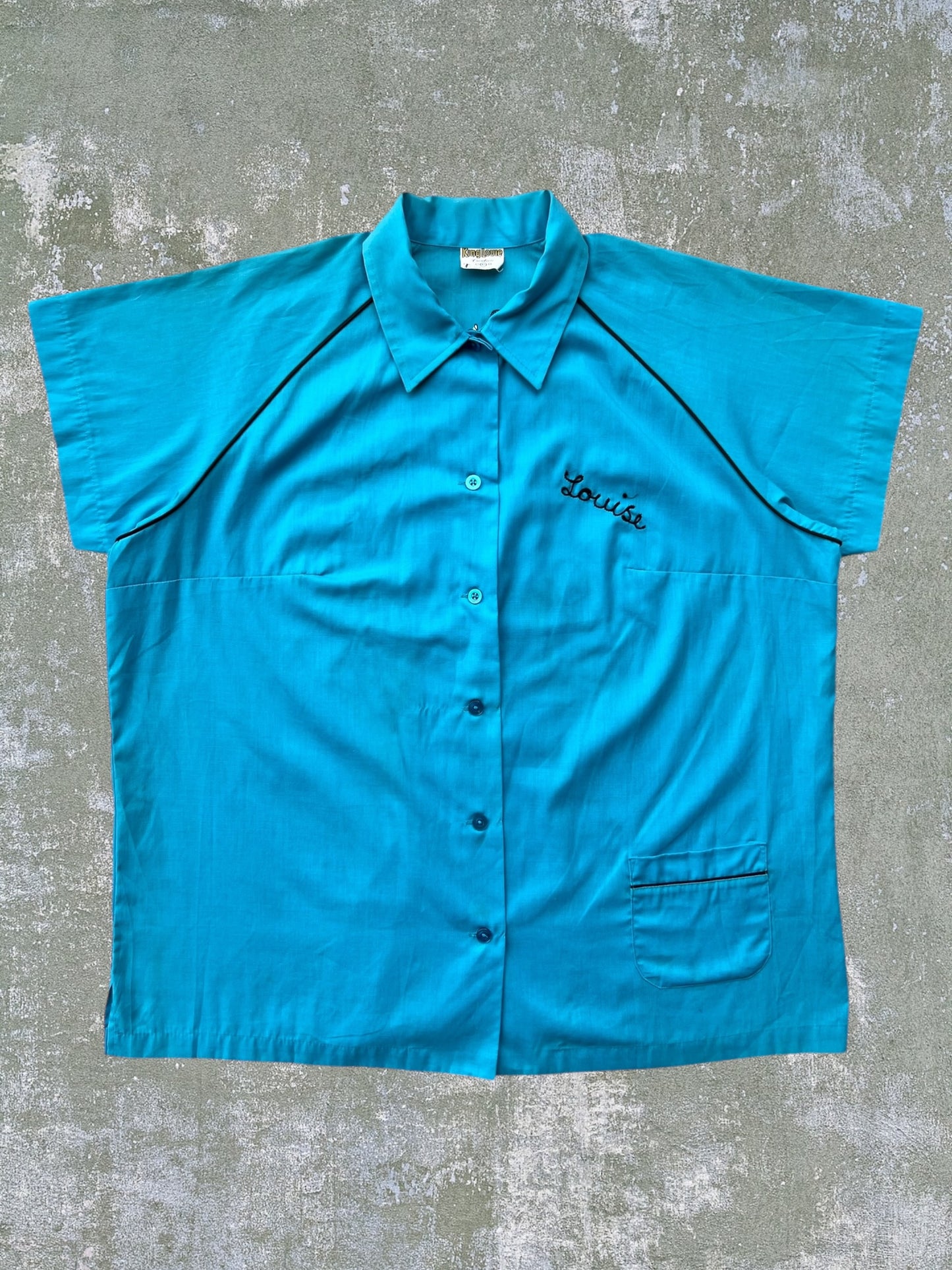 ‘60s Chain Stitch Bowling Shirt (XL)