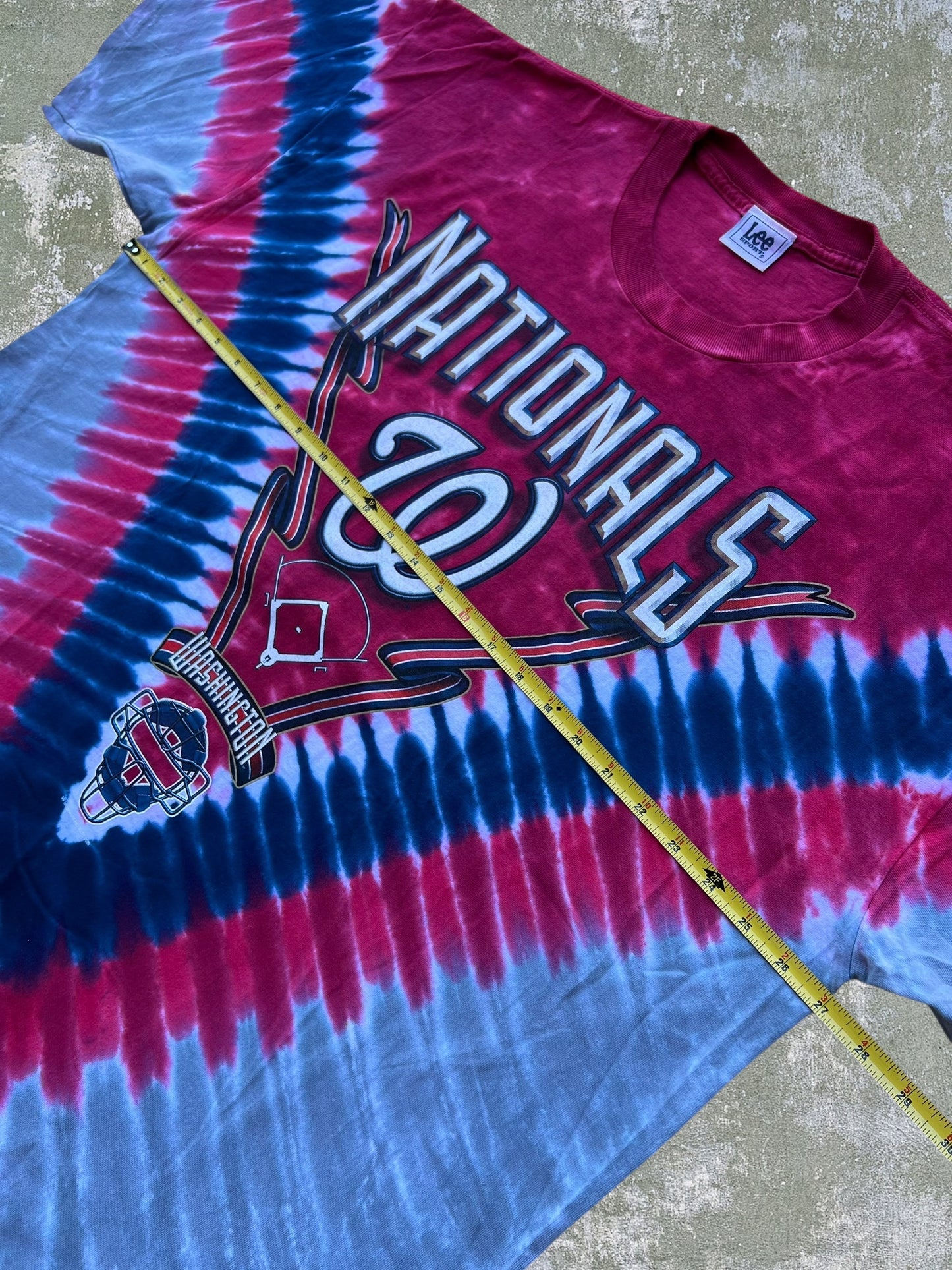 2005 Washington Nationals Tie Dye Tee (XXL)