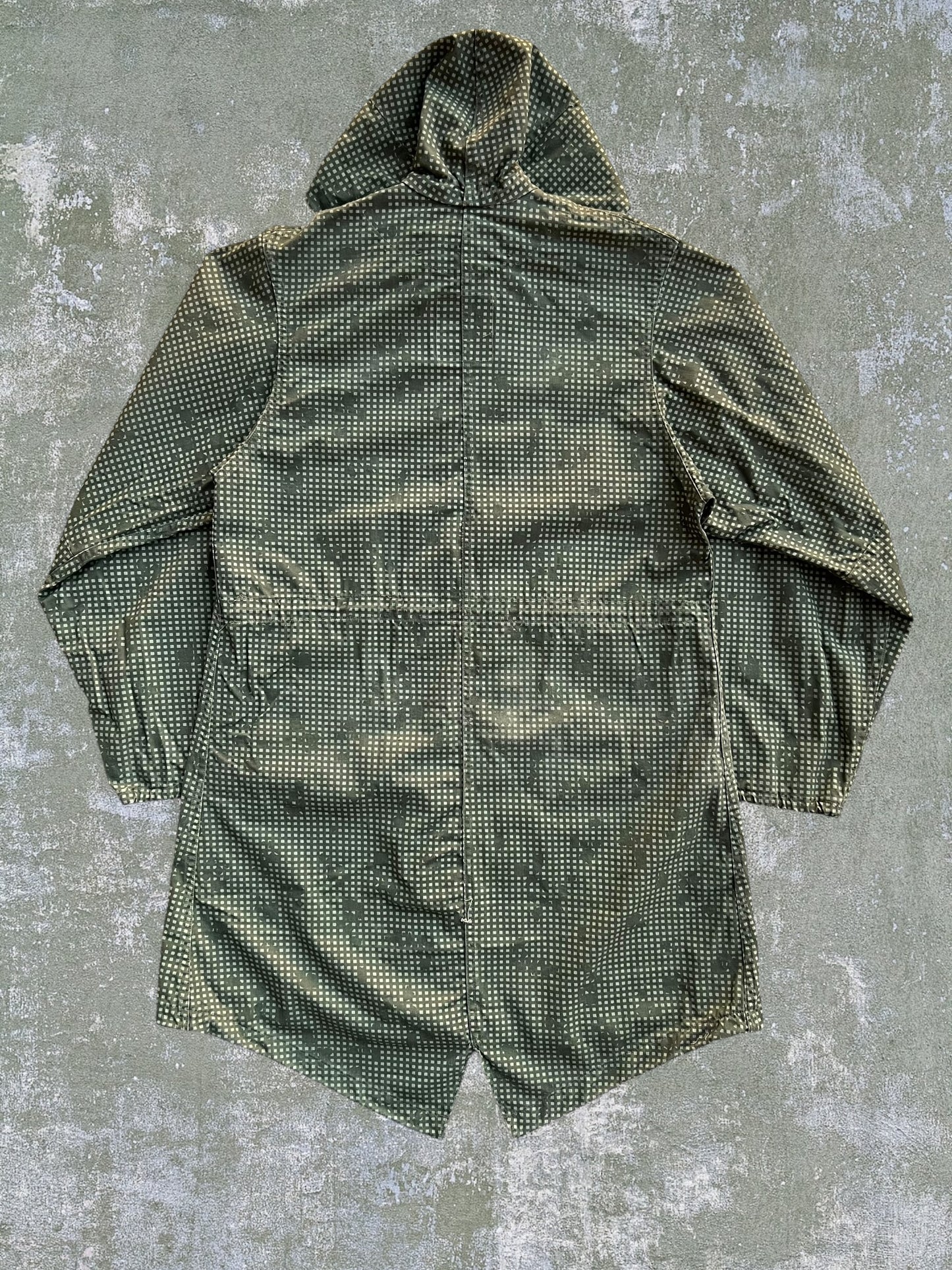 ‘80s US Military Night Desert Camo Fishtail Parka (S)