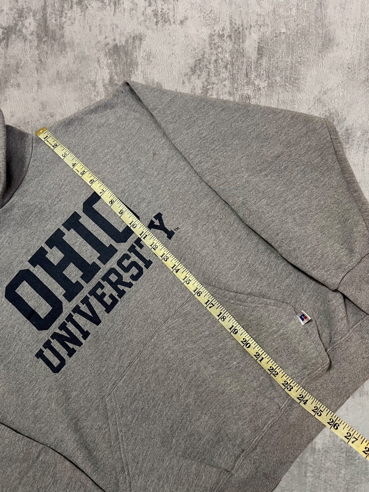 Early-2000s Russell Athletic Ohio University Hoodie (L)