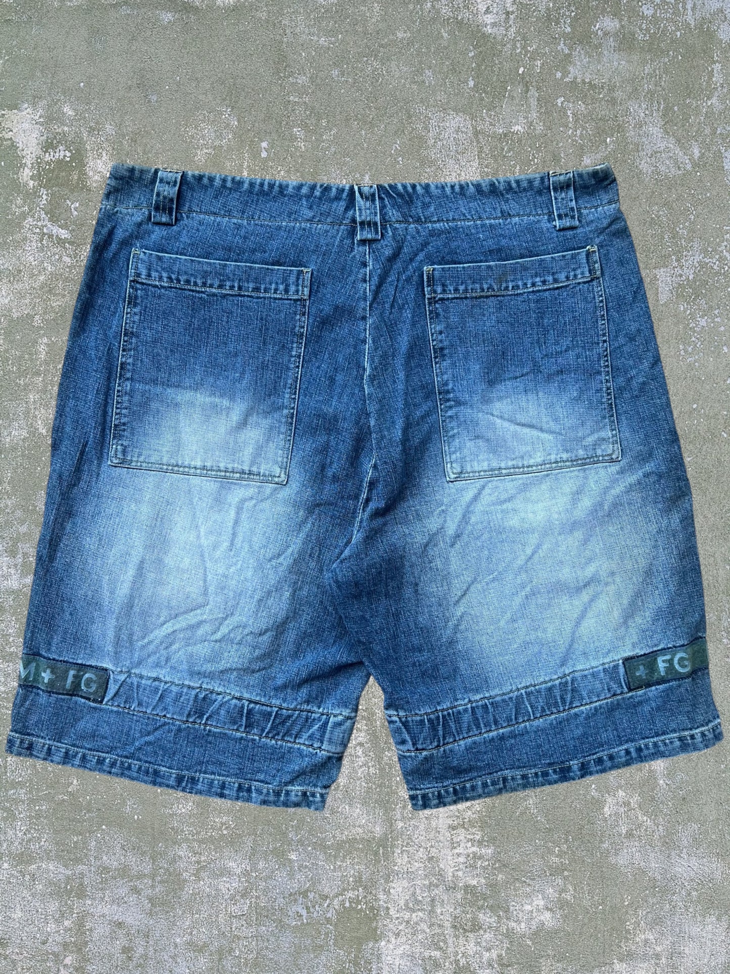 Early-2000s Marithe Francois Girbaud Jean Shorts (42) (New With Tags)