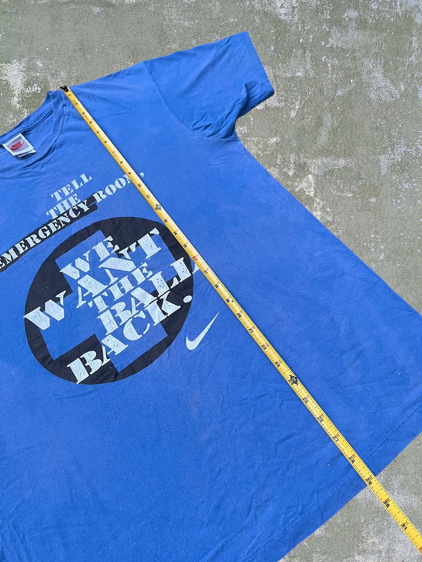 Late-80s/Early-90s Nike “Tell The Emergency Room” Tee (L)