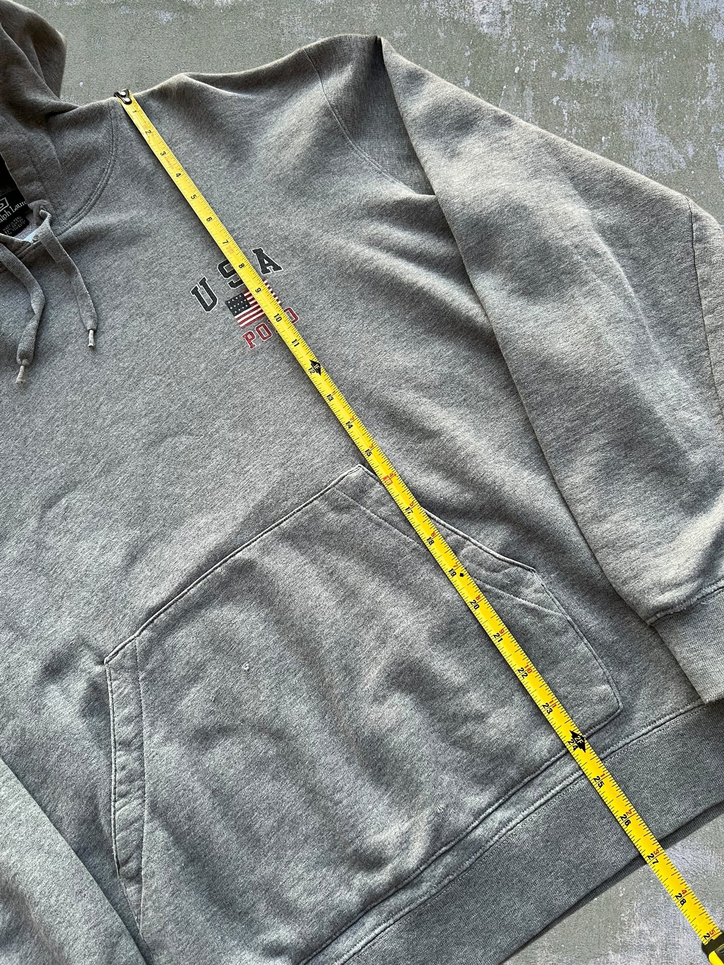 Vintage Polo Ralph Lauren USA Hoodie (L)