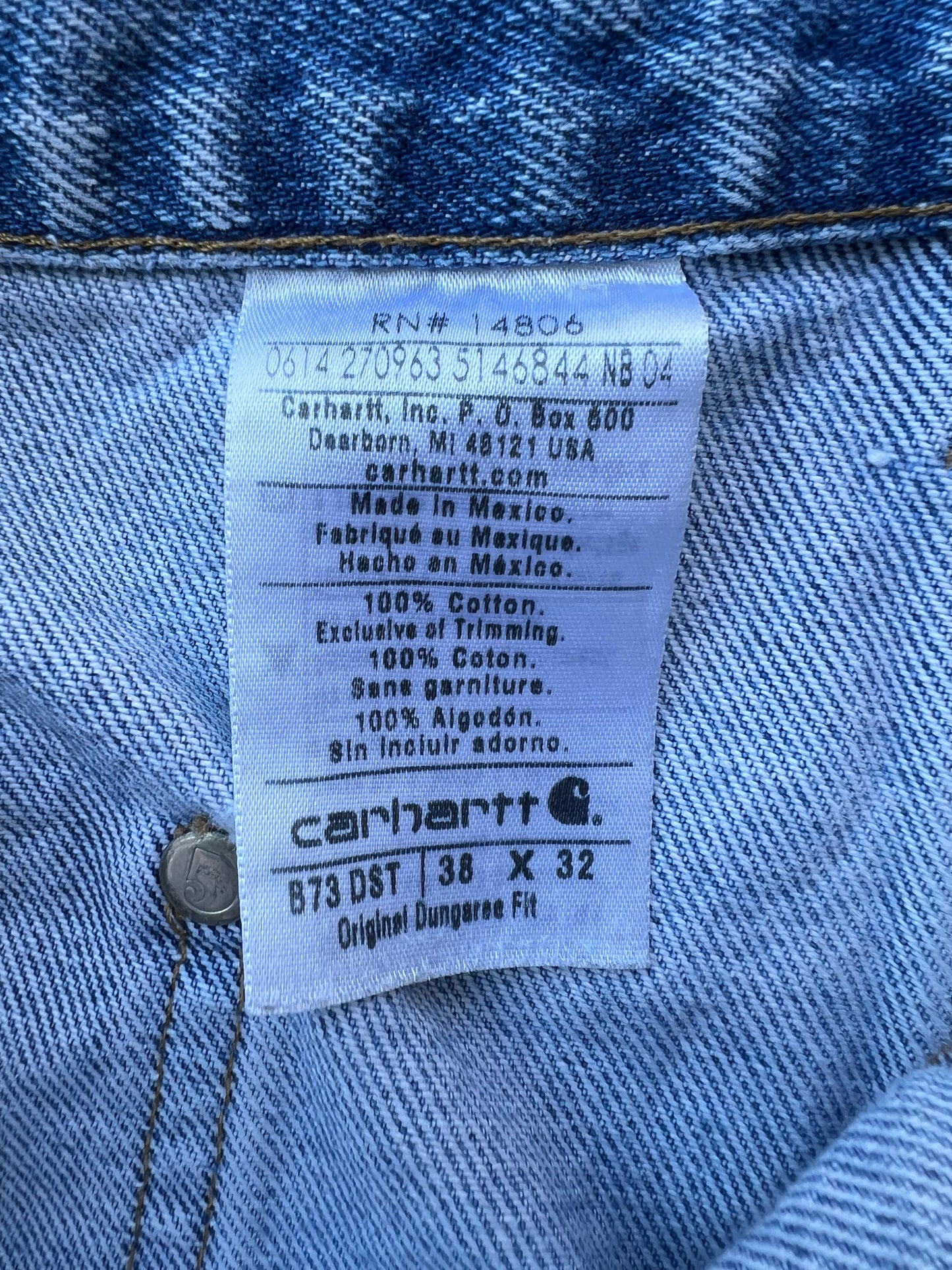 Vintage Carhartt Double Knee Carpenter Jeans (38x32)