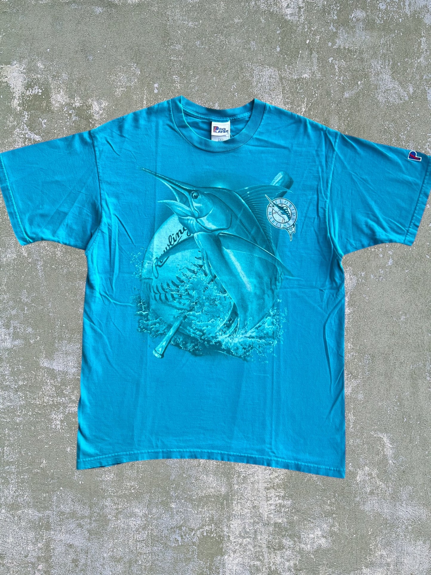 ‘90s Pro Player Florida Marlins Tee (L)