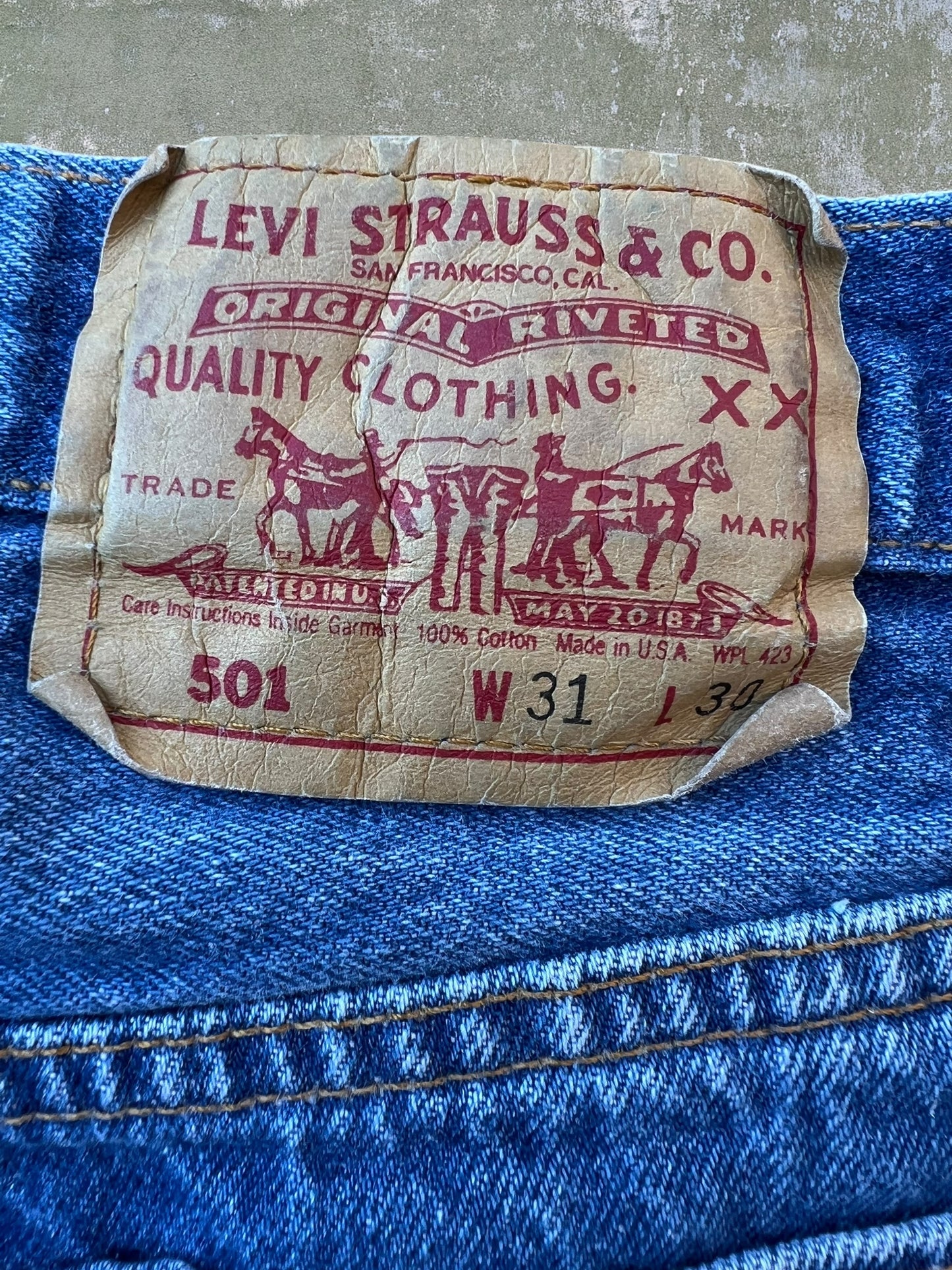 Early-90s Levi’s 501 Jeans (31x30)