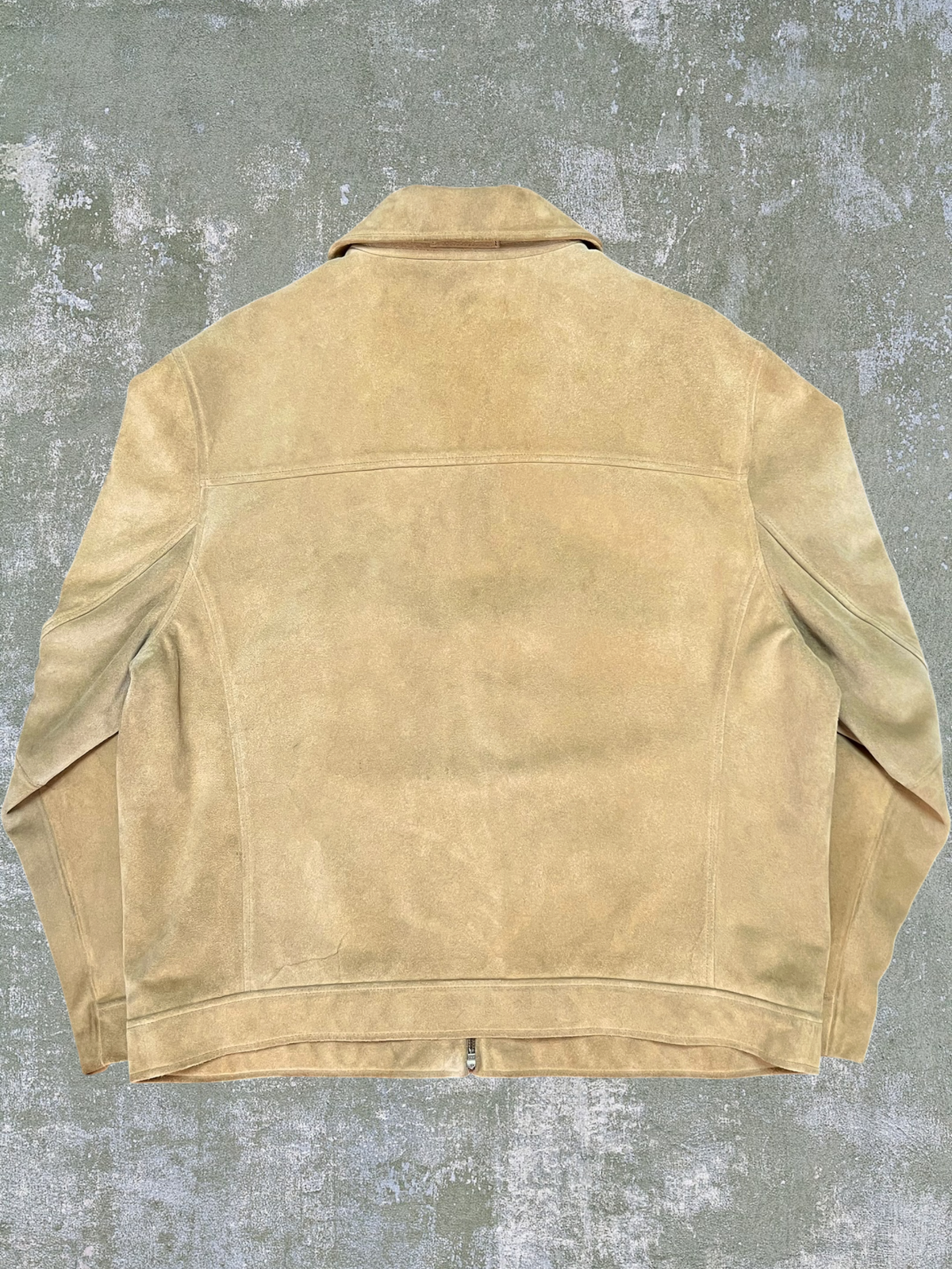 Early-2000s Banana Republic Suede Jacket (XXL)