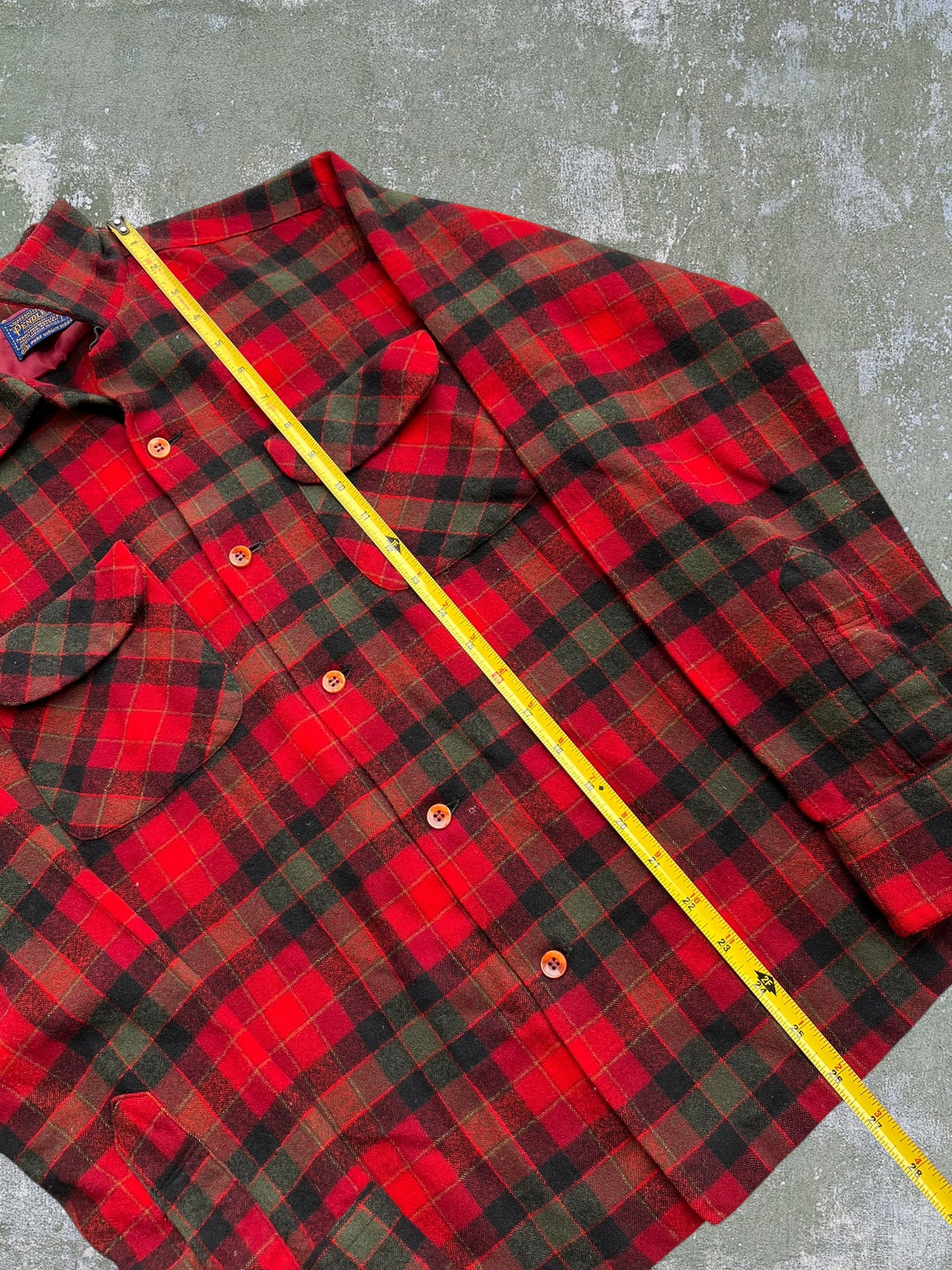 Vintage Pendleton Flannel Board Shirt (S)