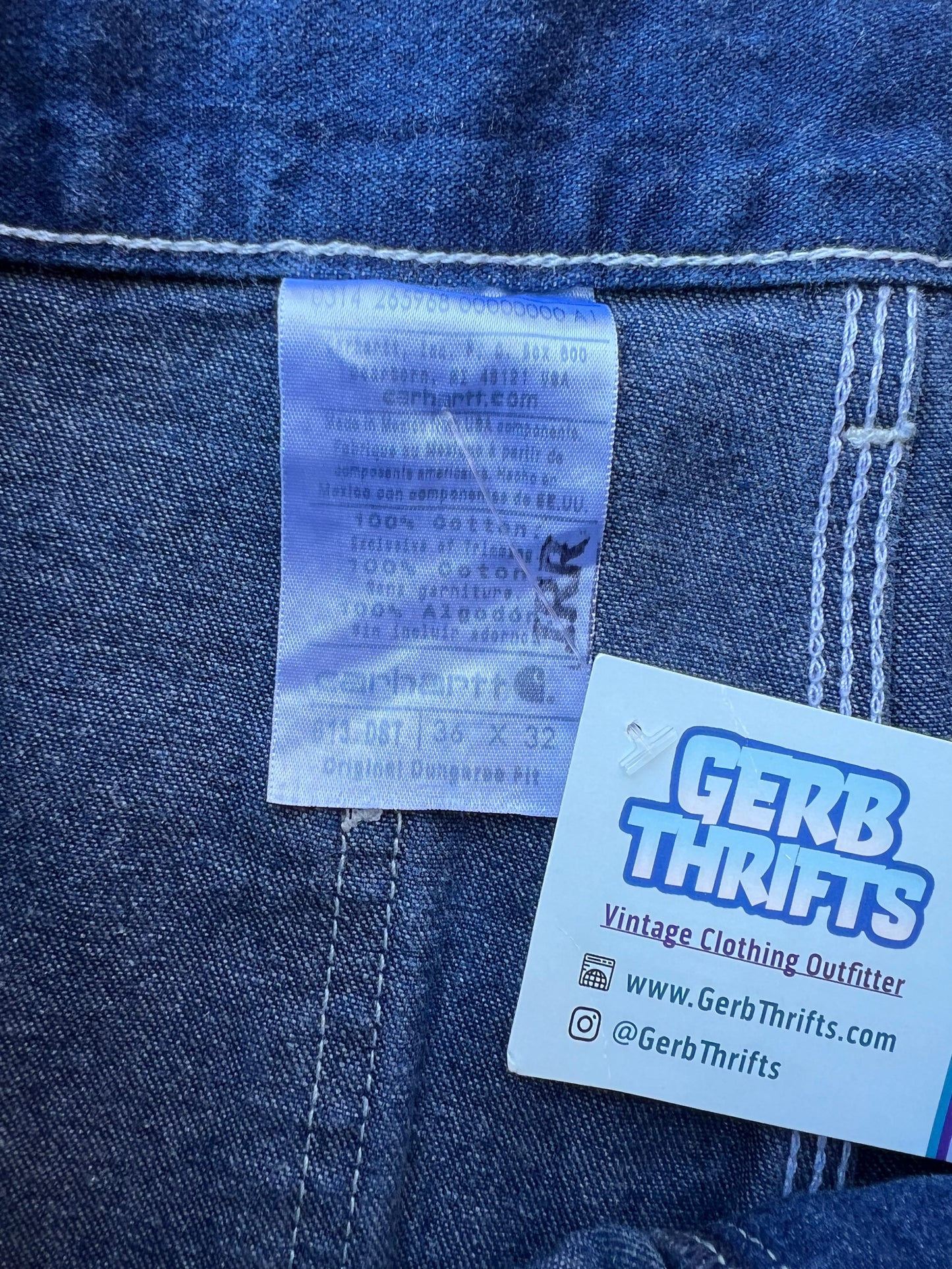 Vintage Carhartt Carpenter Jeans (36x32)