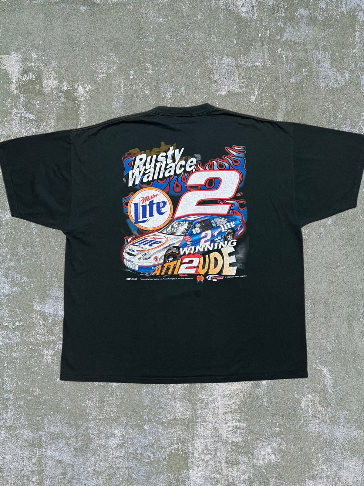 1999 Rusty Wallace Miller Lite Racing Tee (XXL)