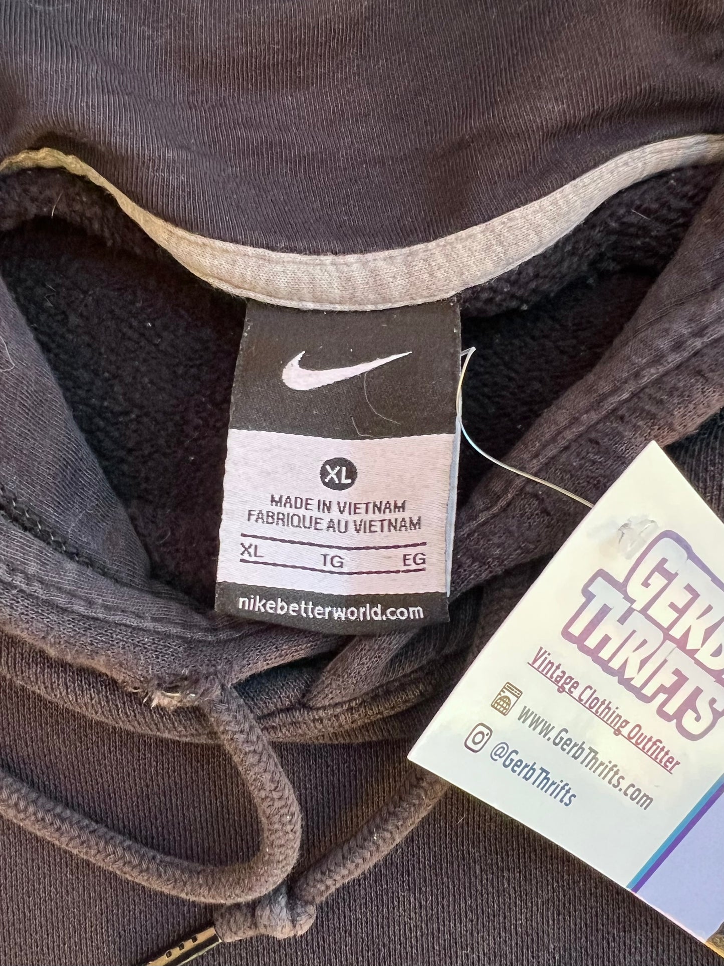 2010s Nike Center Swoosh Hoodie (XL)