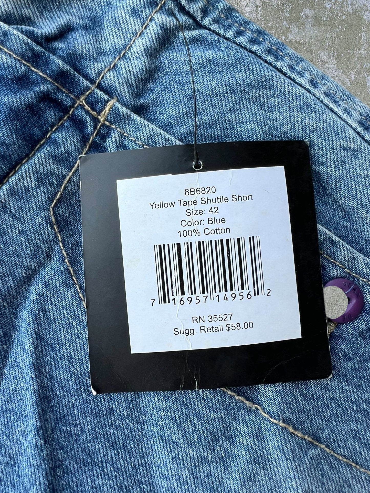 Early-2000s Marithe Francois Girbaud Jean Shorts (42) (New With Tags)