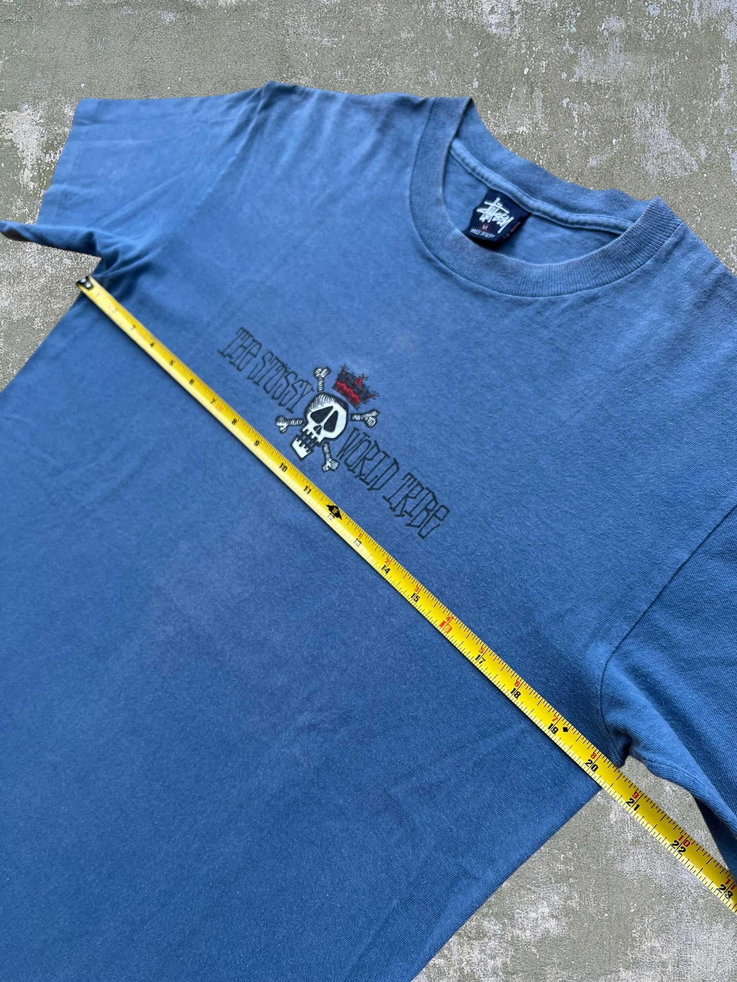 Late-90s/Early-2000s Stüssy World Tribe Tee (M)