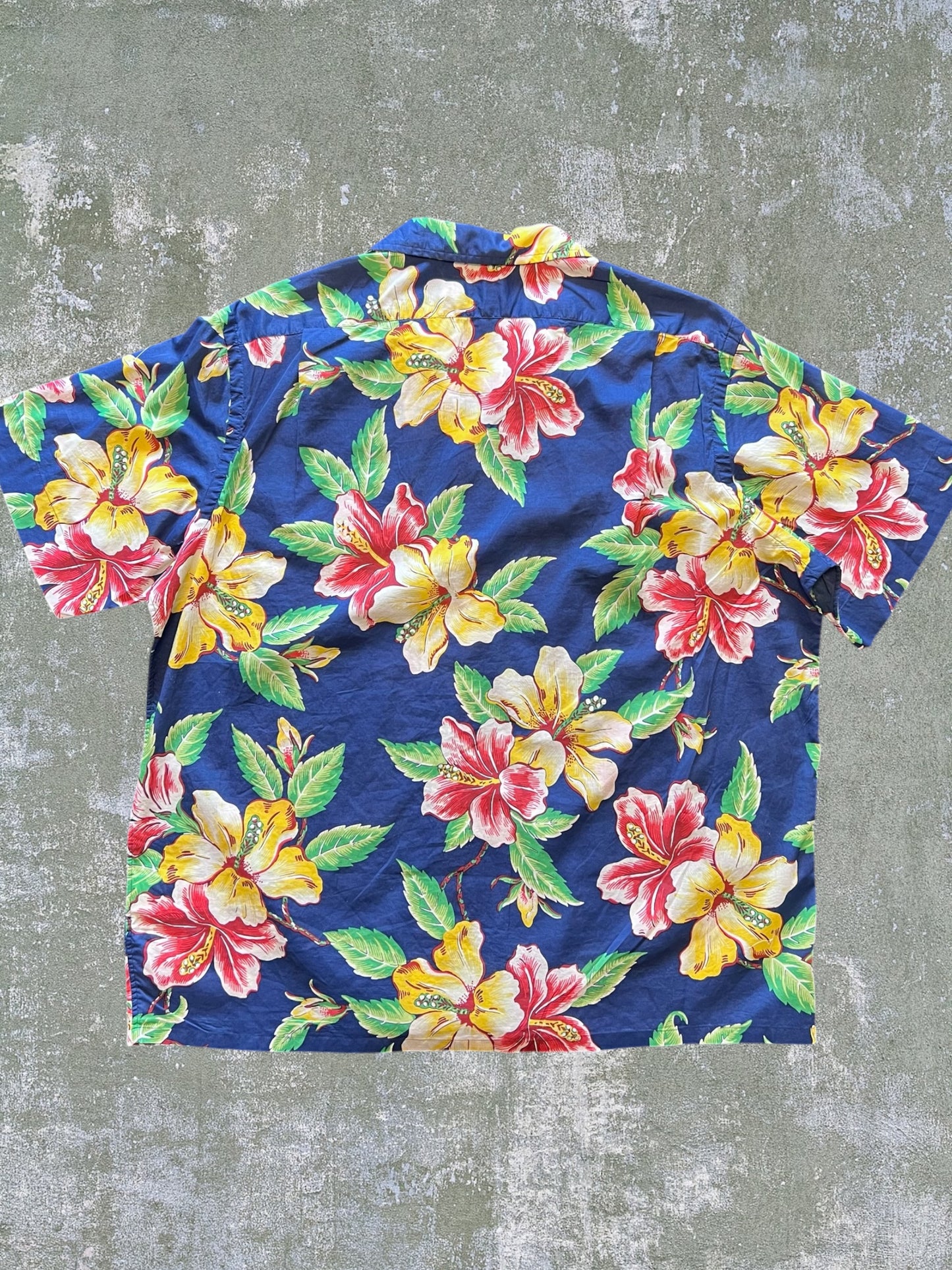 Polo Ralph Lauren Loop Collar Hawaiian Shirt (XXL)