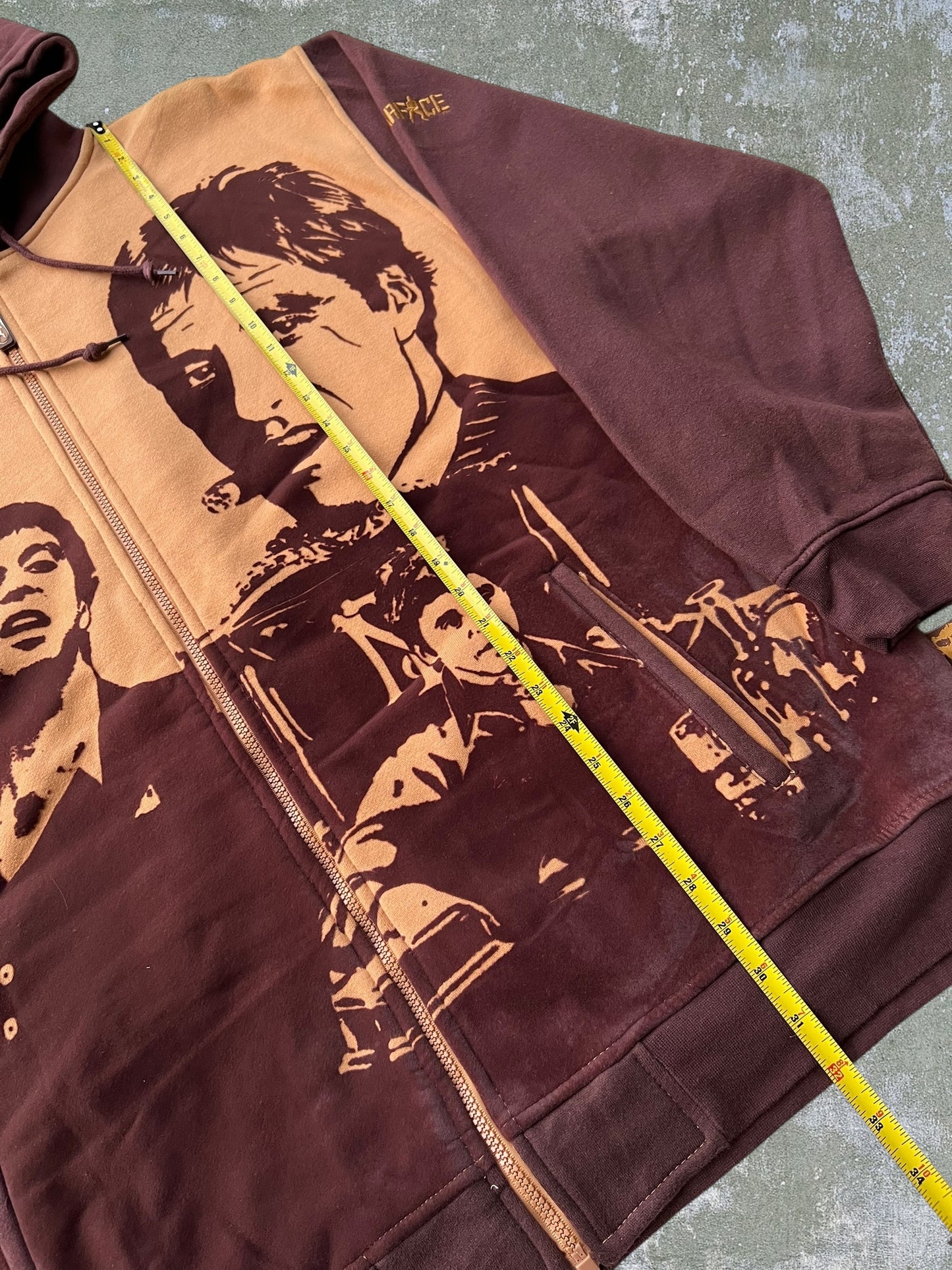 Early-2000s Scarface Clothing Co Zip Hoodie (XXL)