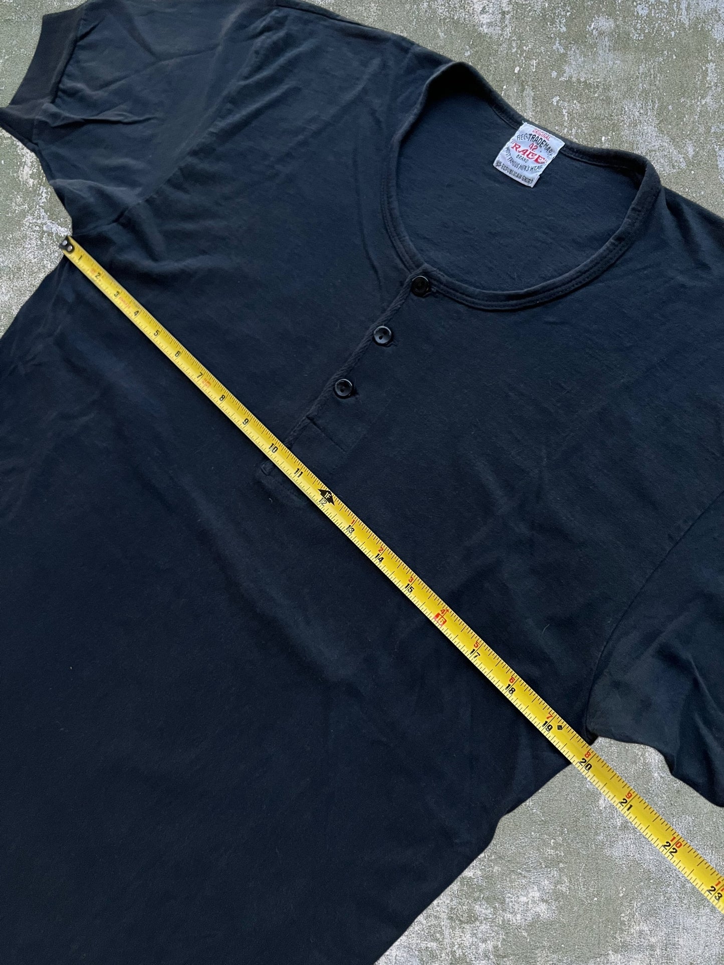 ‘60s Henley Tee (L)