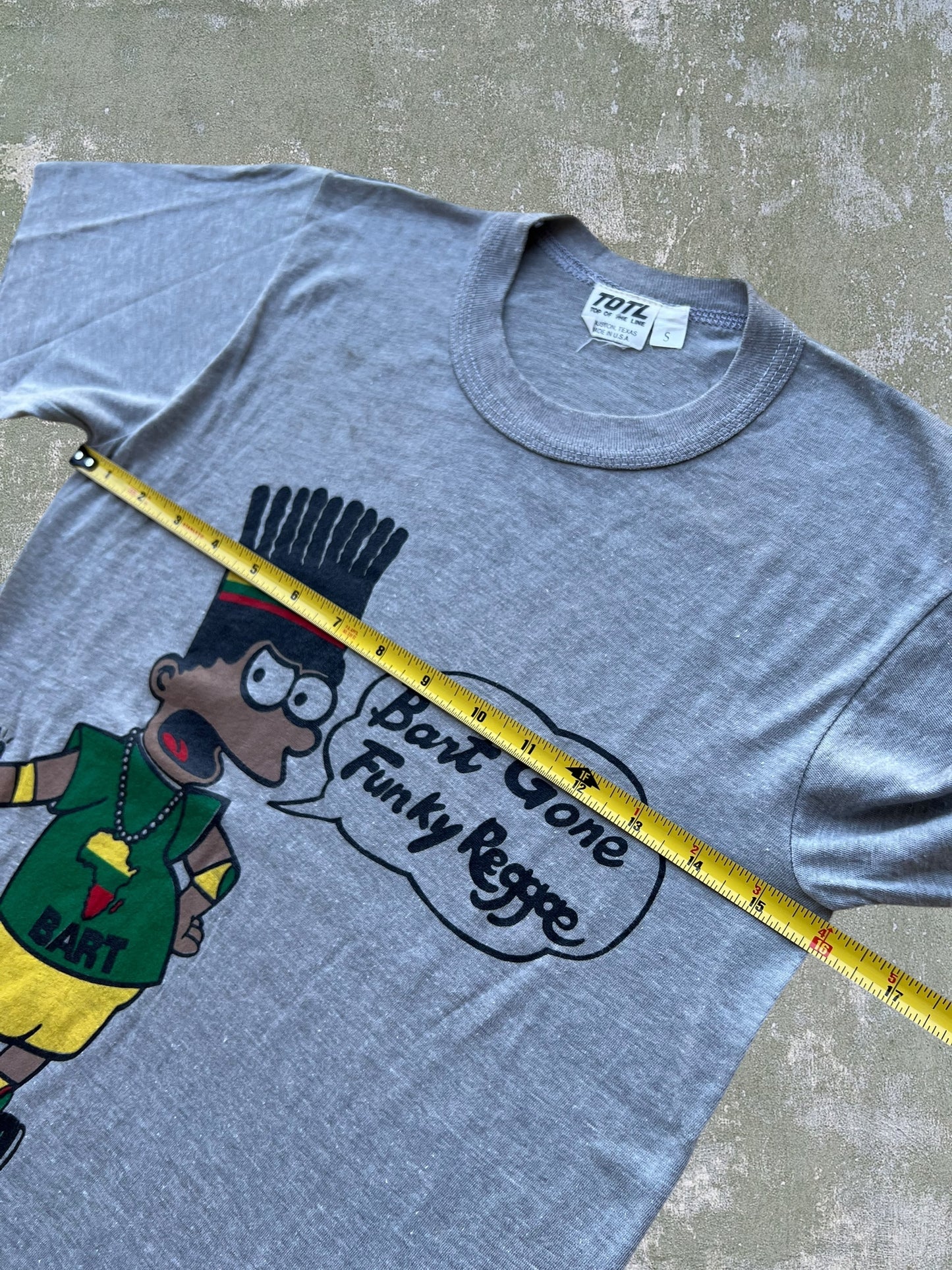 ‘90s Bart Simpson Gone Funky Reggae Tee (XS)