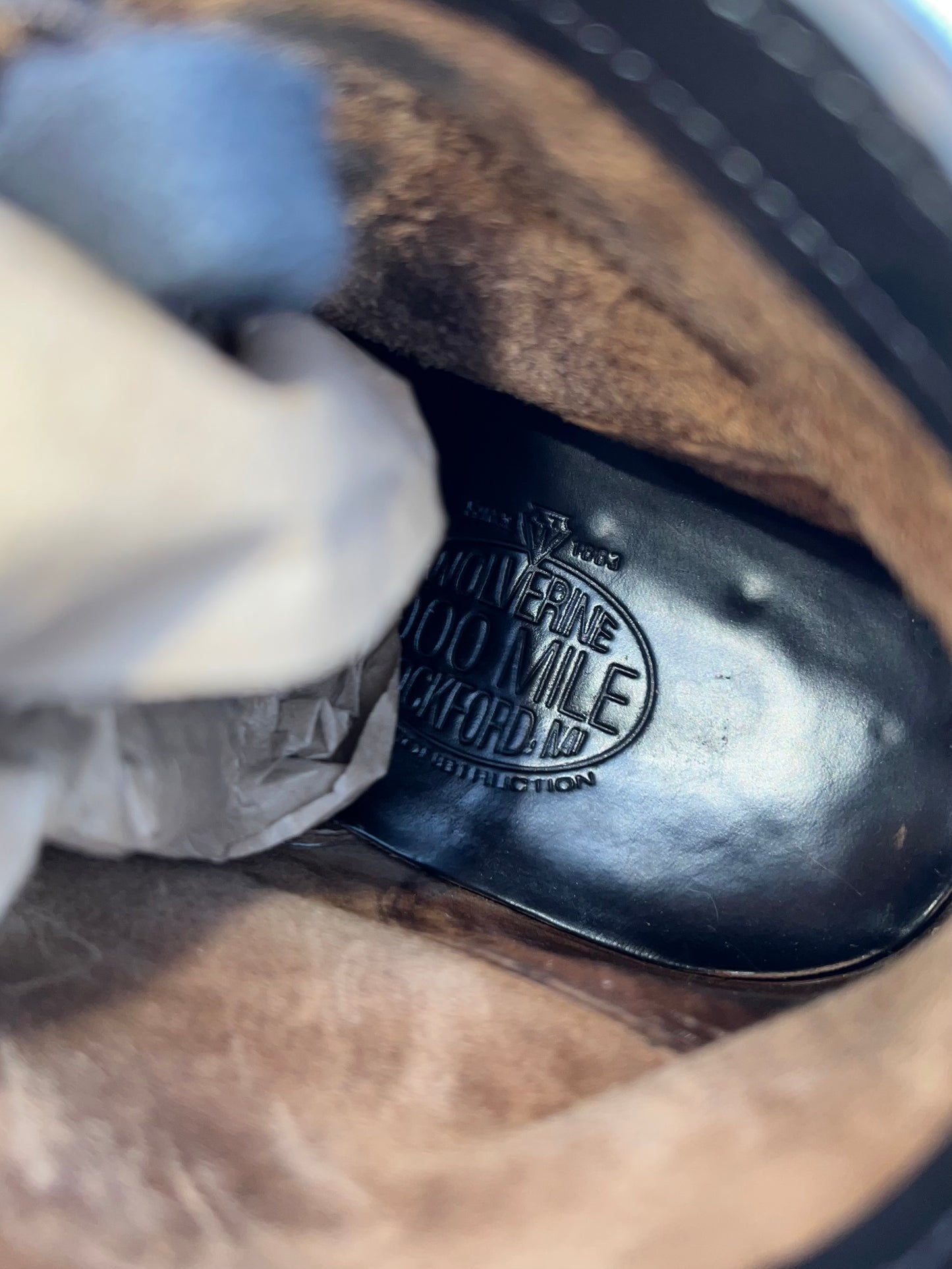 Wolverine 1000 Mile Plain Toe Boot (11)