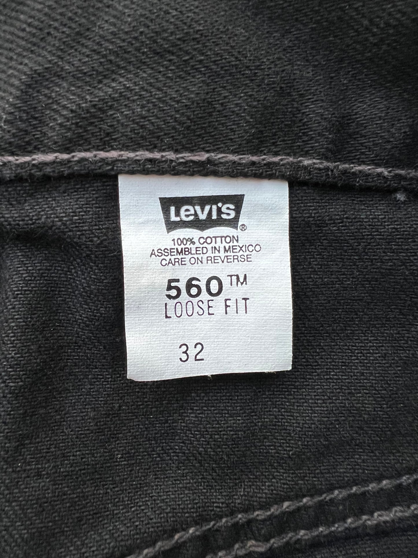 Late-90s Levi’s 560 Jean Shorts (32) (New With Tags)