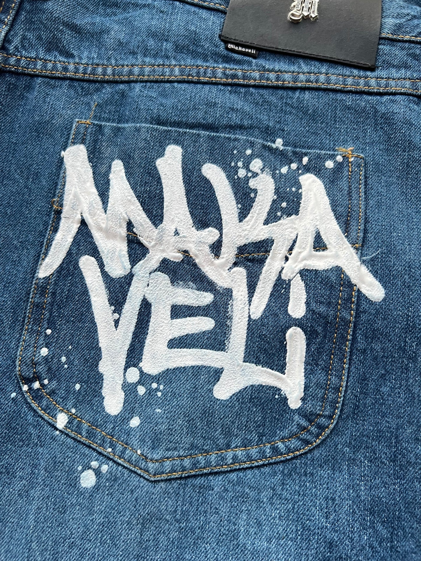 Early-2000s Makaveli Jean Shorts (40) (New With Tags)