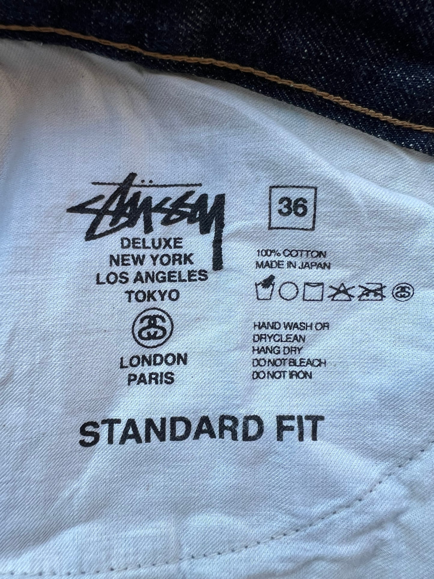 Stüssy Deluxe Selvage Jeans (36)