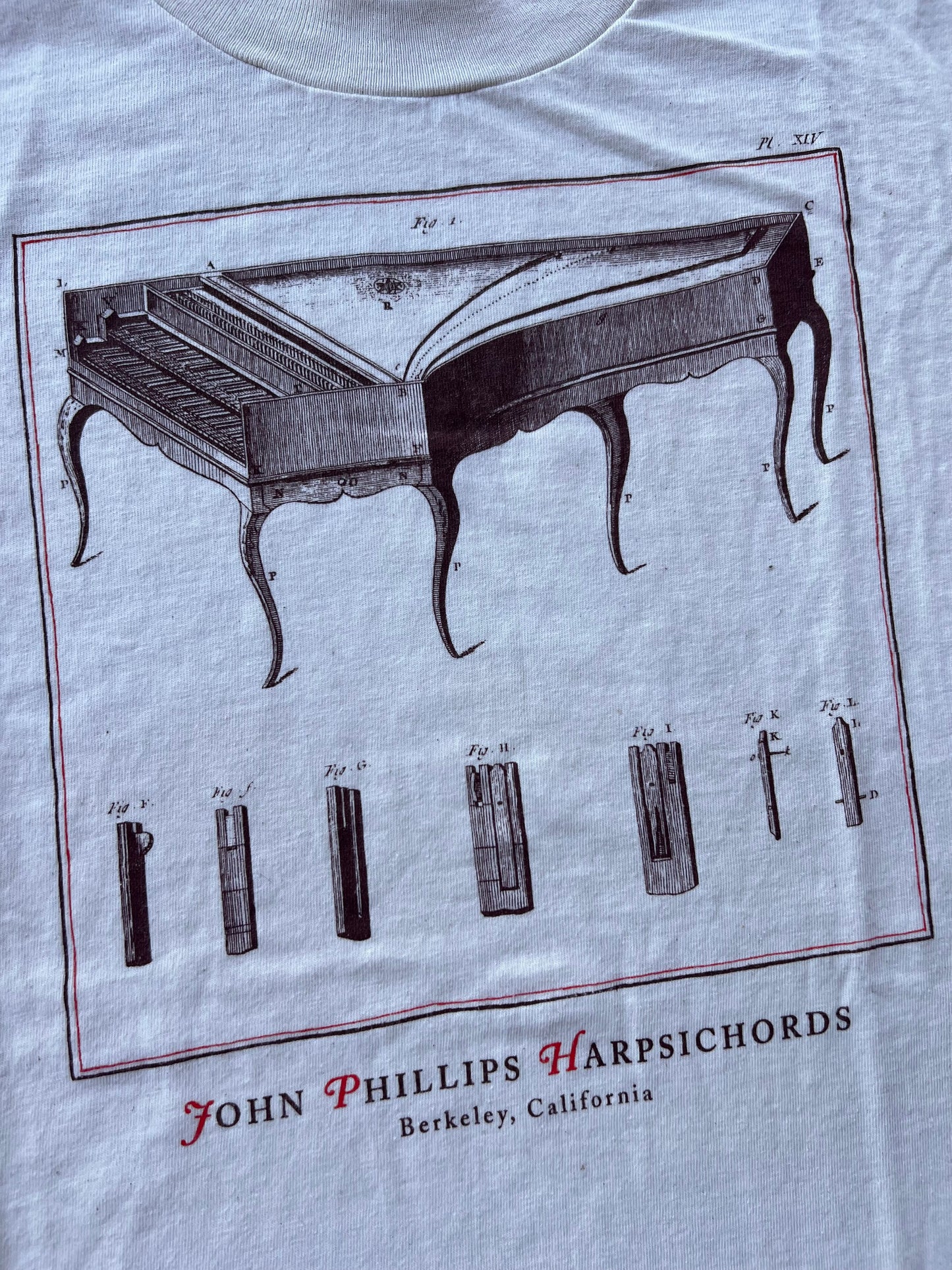 Mid-90s Harpsichord Tee (L)