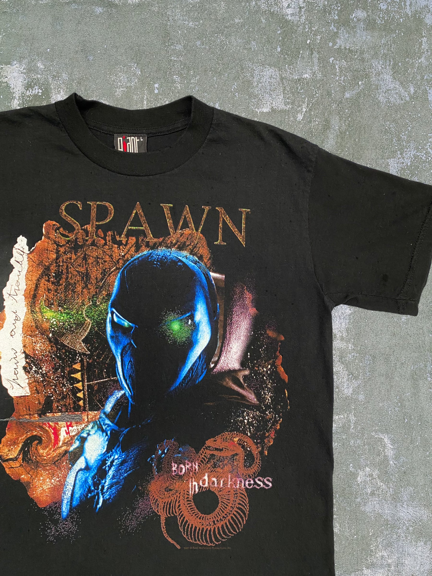 1997 Spawn Movie Promo fashion Tee