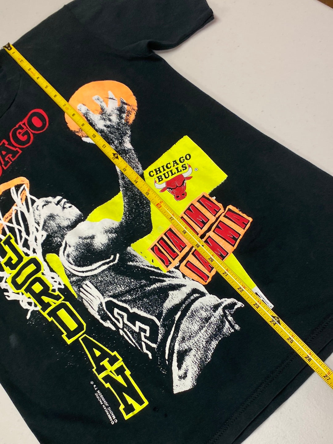 Early-90s Michael Jordan By Magic Johnson T’s Tee (S)