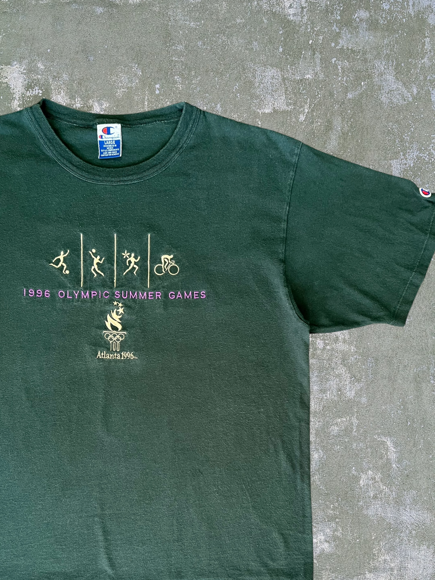 1996 Champion Atlanta Olympics Tee (L)