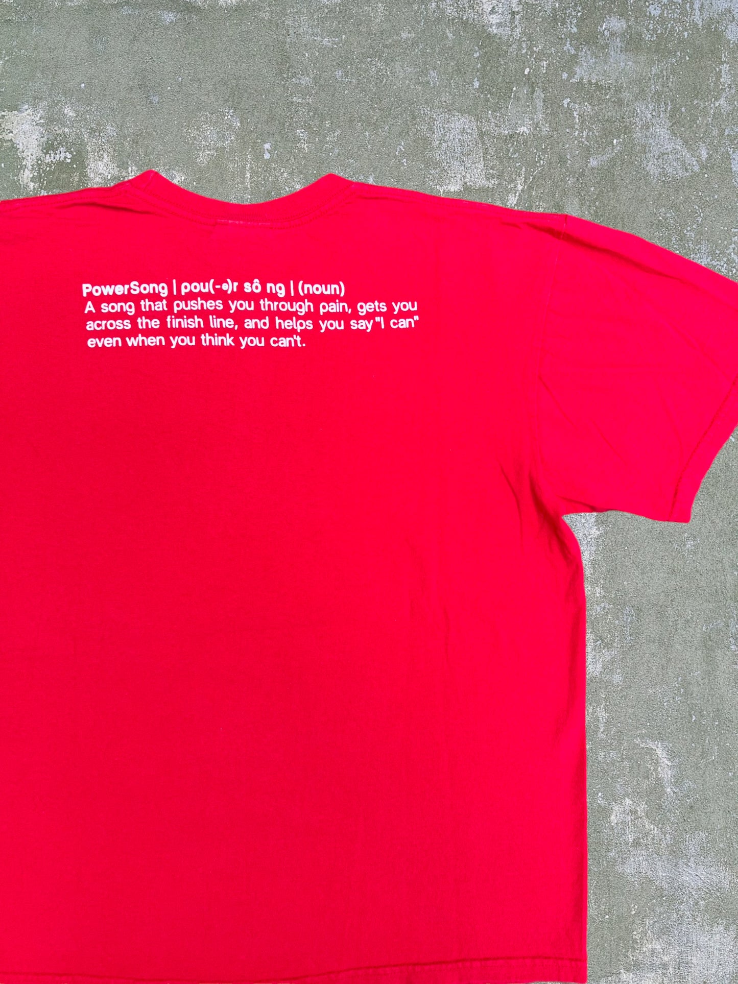 Early-2000s Nike/Apple “My PowerSong Is” Tee (S)