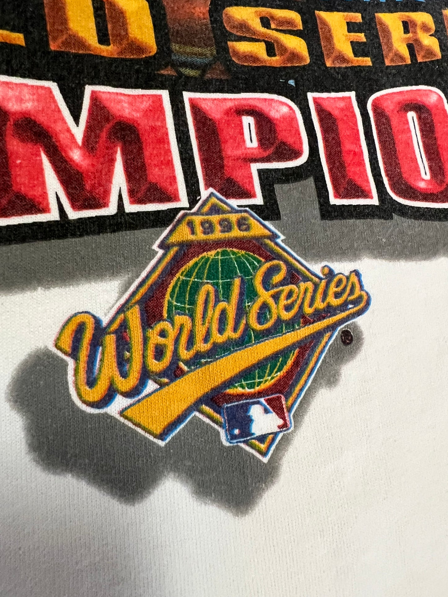 1996 Starter New York Yankees World Series Champions Tee (XL)