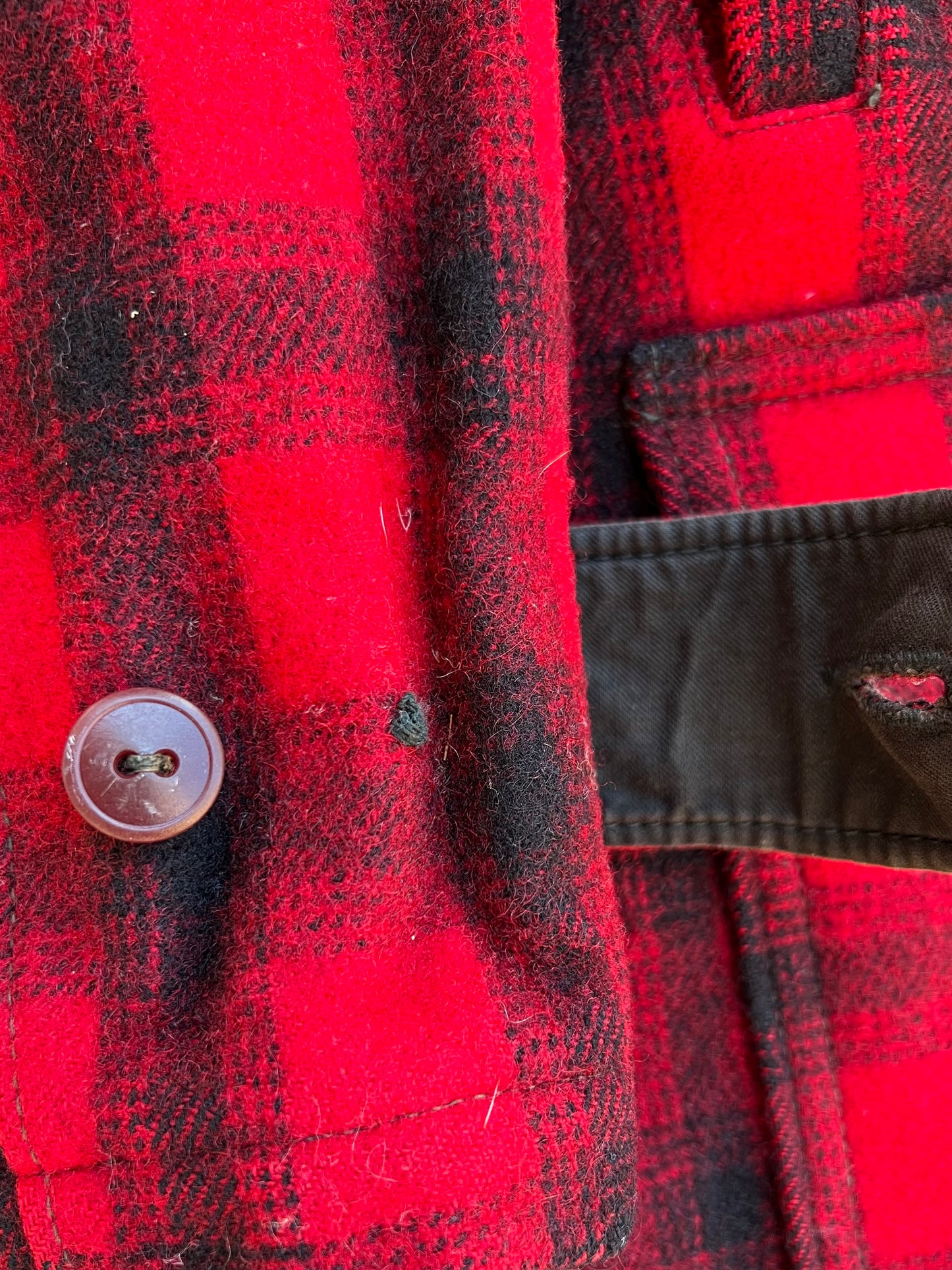 ‘70s Woolrich Mackinaw Jacket (M)