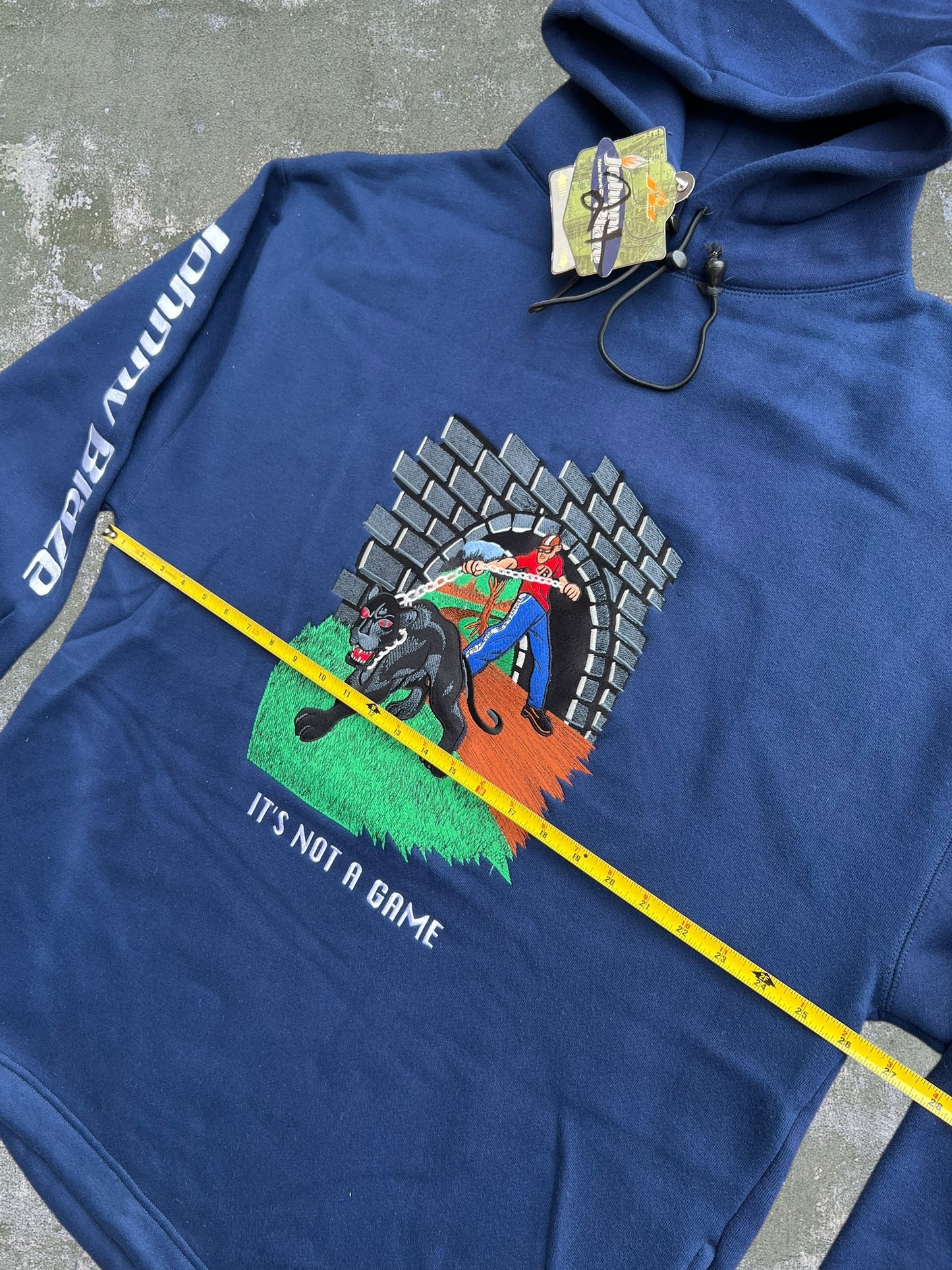 Late-90s/Early-2000s Johnny Blaze “It’s Not A Game” Hoodie (XXL) (New With Tags)