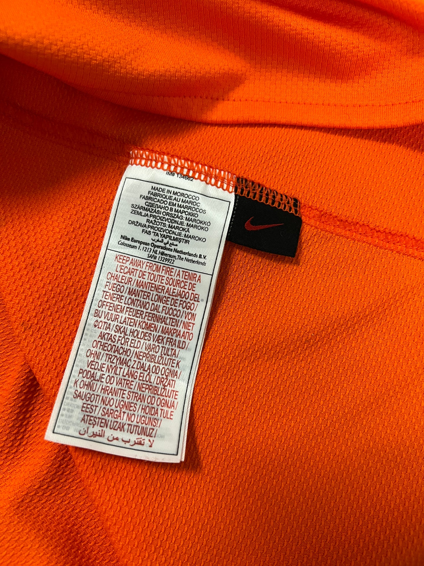 2008 Nike Netherlands National Team Jersey (M)