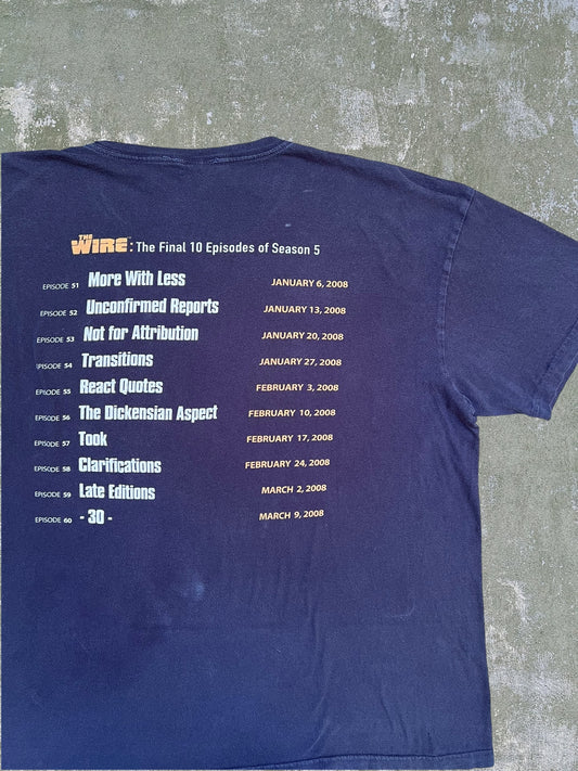 2008 HBO The Wire Tee (XXL)