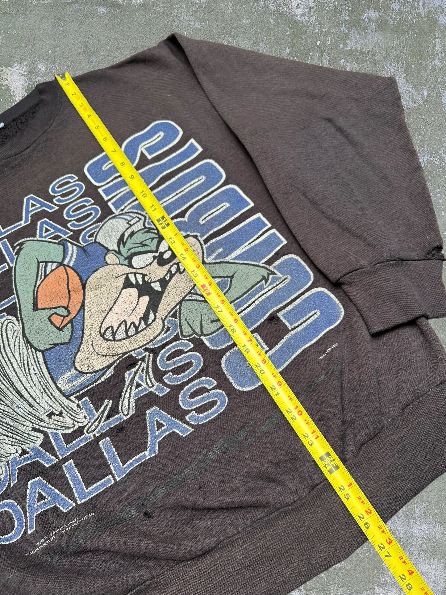 1995 Dallas Cowboys Taz Crewneck (L)