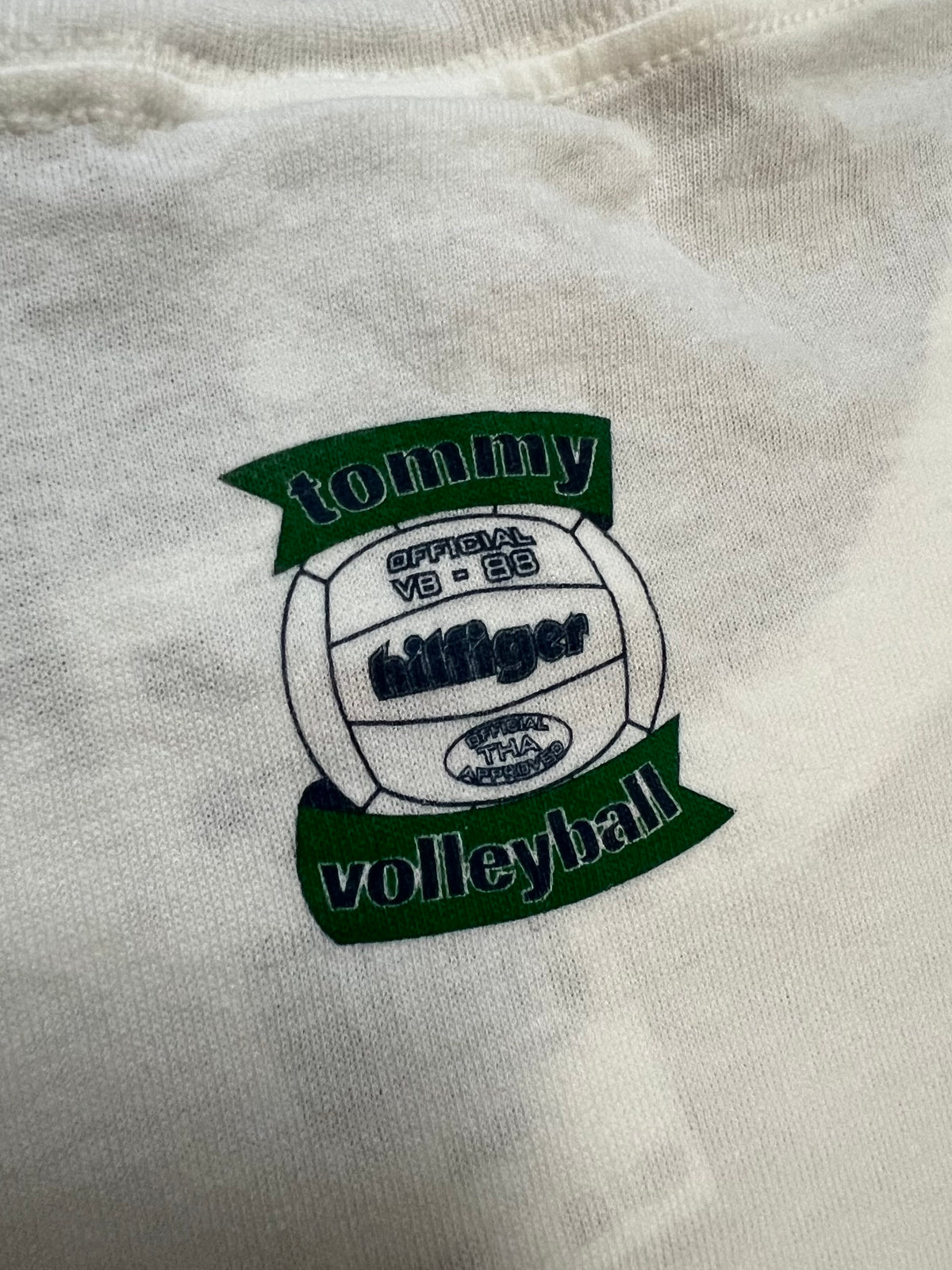 ‘90s Tommy Hilfiger Volleyball Tee (XXL) (New With Tags)
