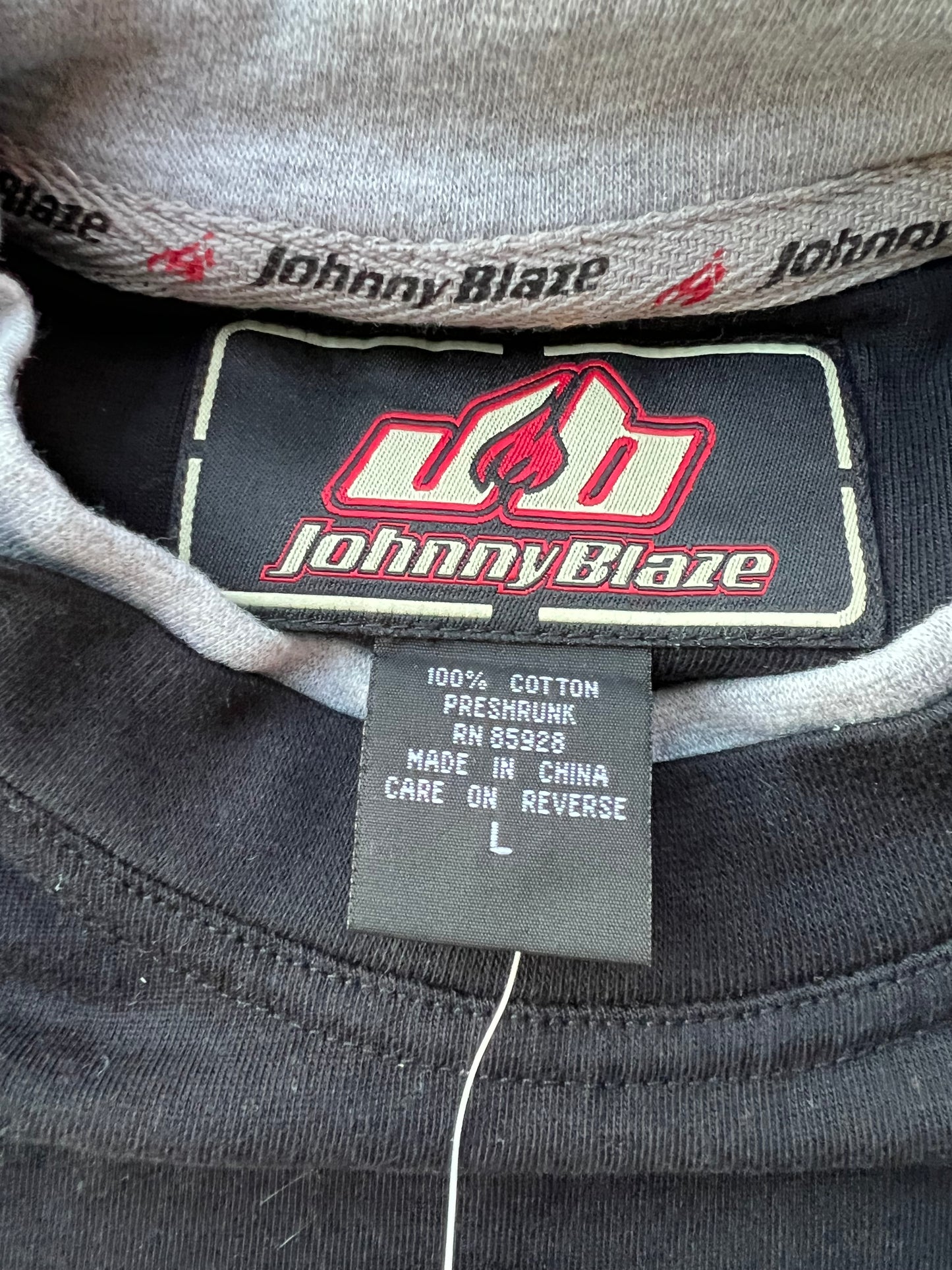 Early-2000s Johnny Blaze Long Sleeve Tee (L) (New With Tags)