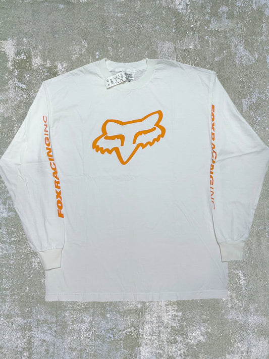 Late-90s/Early-2000s Fox Racing Long Sleeve Tee (XL) (New With Tags)