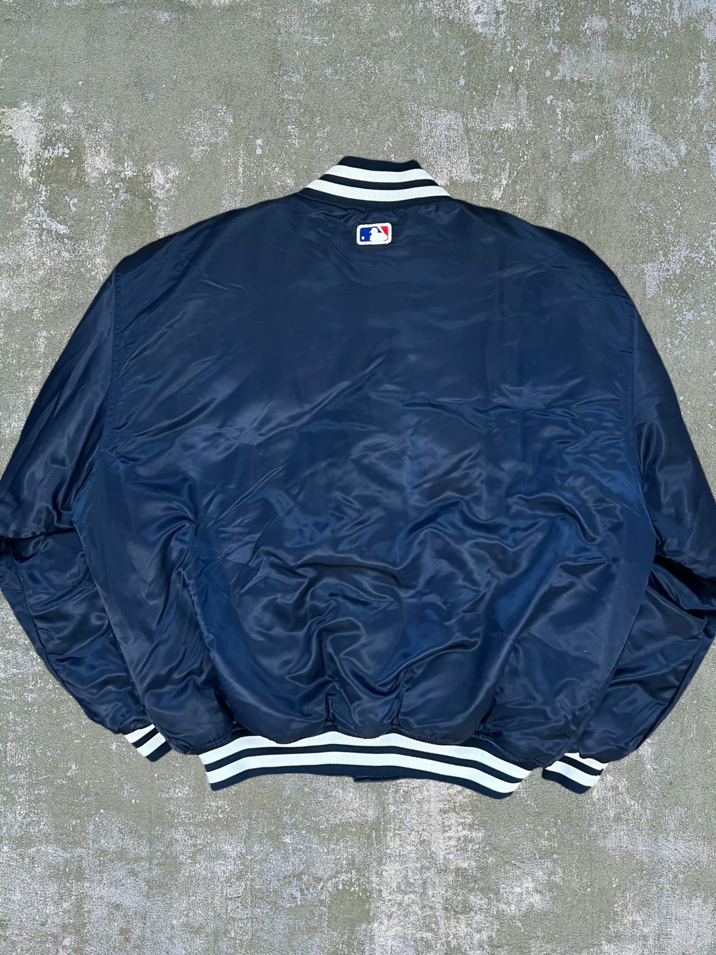 ‘90s Starter New York Yankees Satin Varsity Jacket (XL)