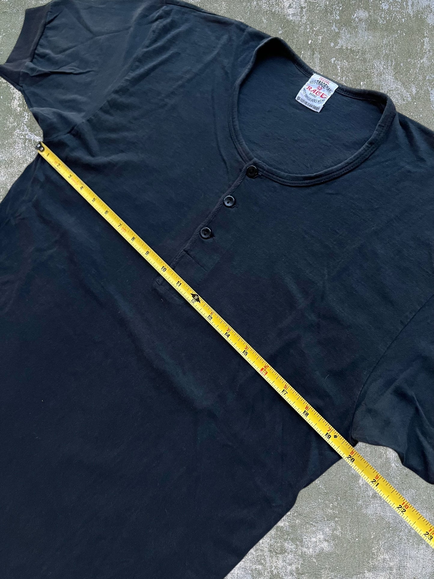 ‘60s Henley Tee (L)