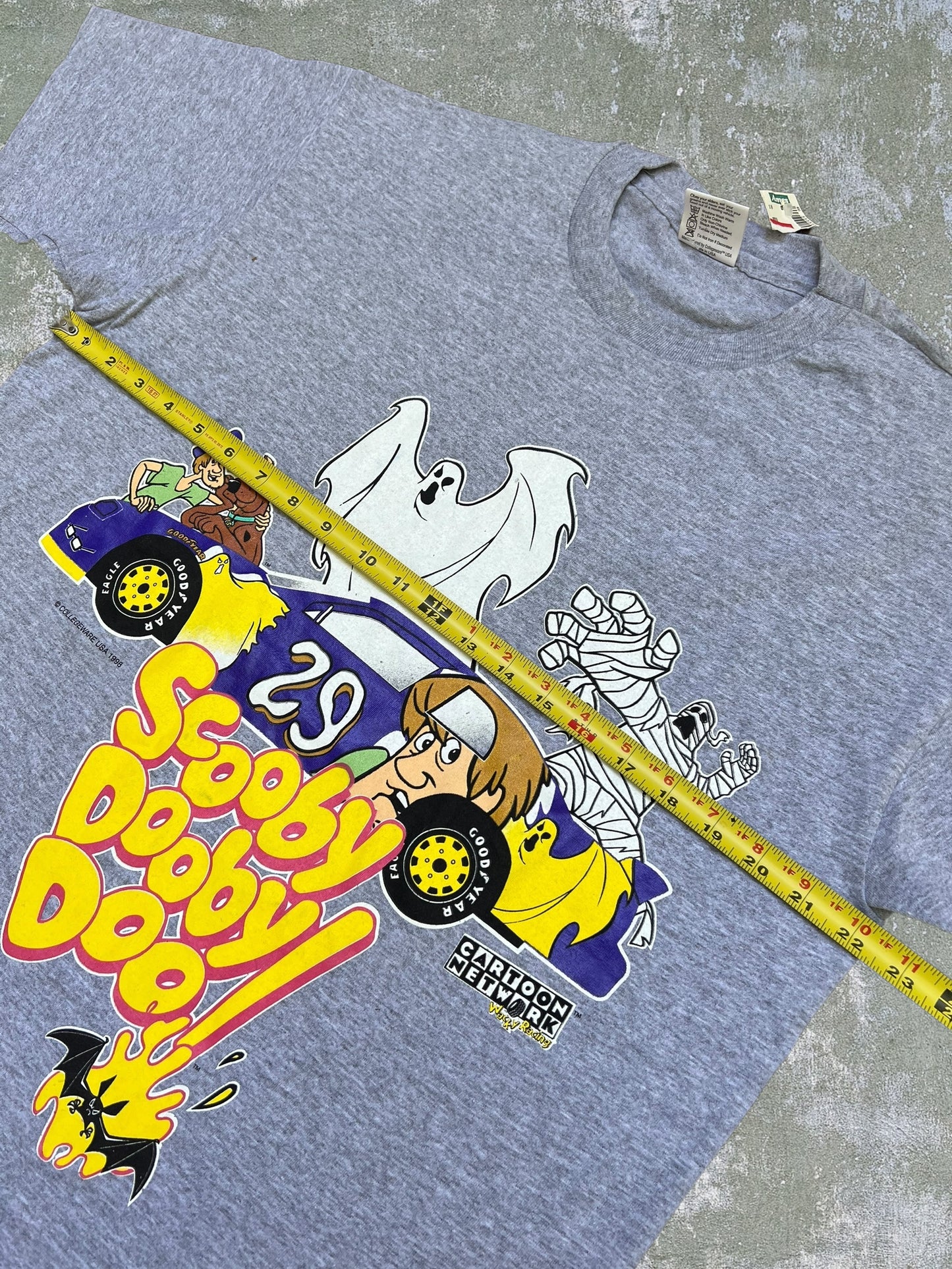 1997 Scooby Doo Wacky Racing Tee (L) (New With Tags)