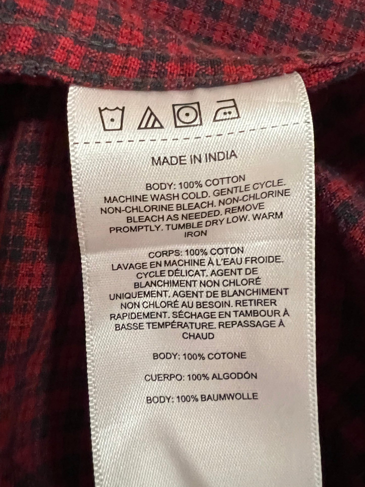 Filson Cotton Flannel Shirt (L)
