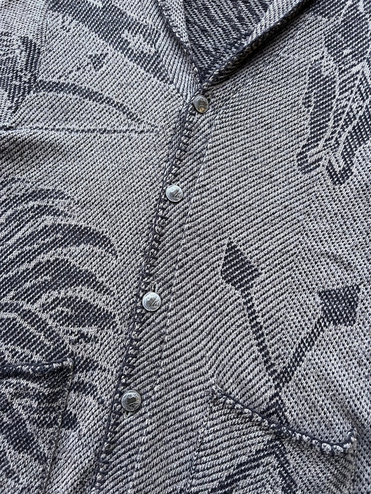 Early-2010s Denim And Supply Ralph Lauren Native American Cardigan (XL)