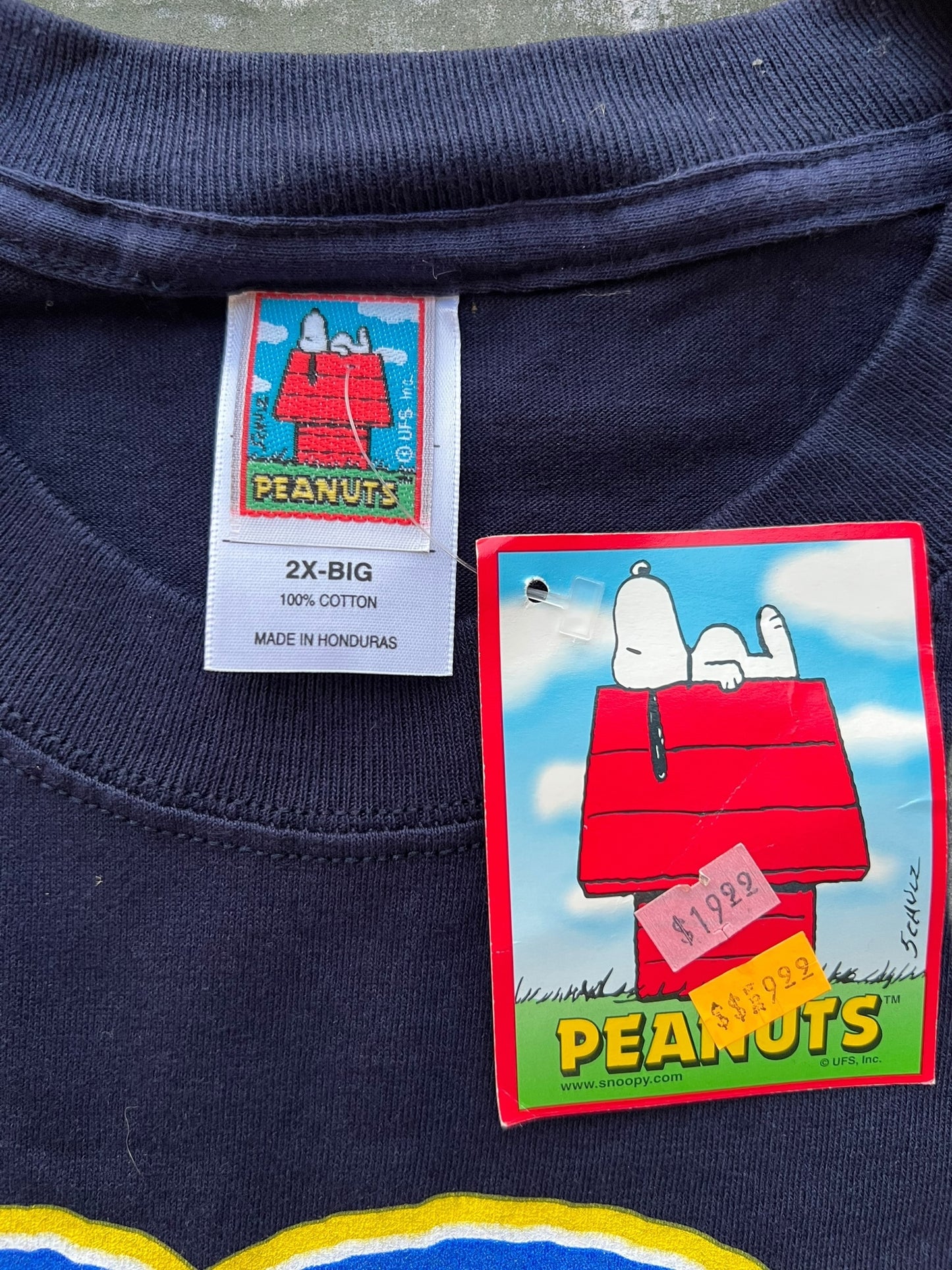 Early-2000s Peanuts Lucy Tee (XXL) (New With Tags)
