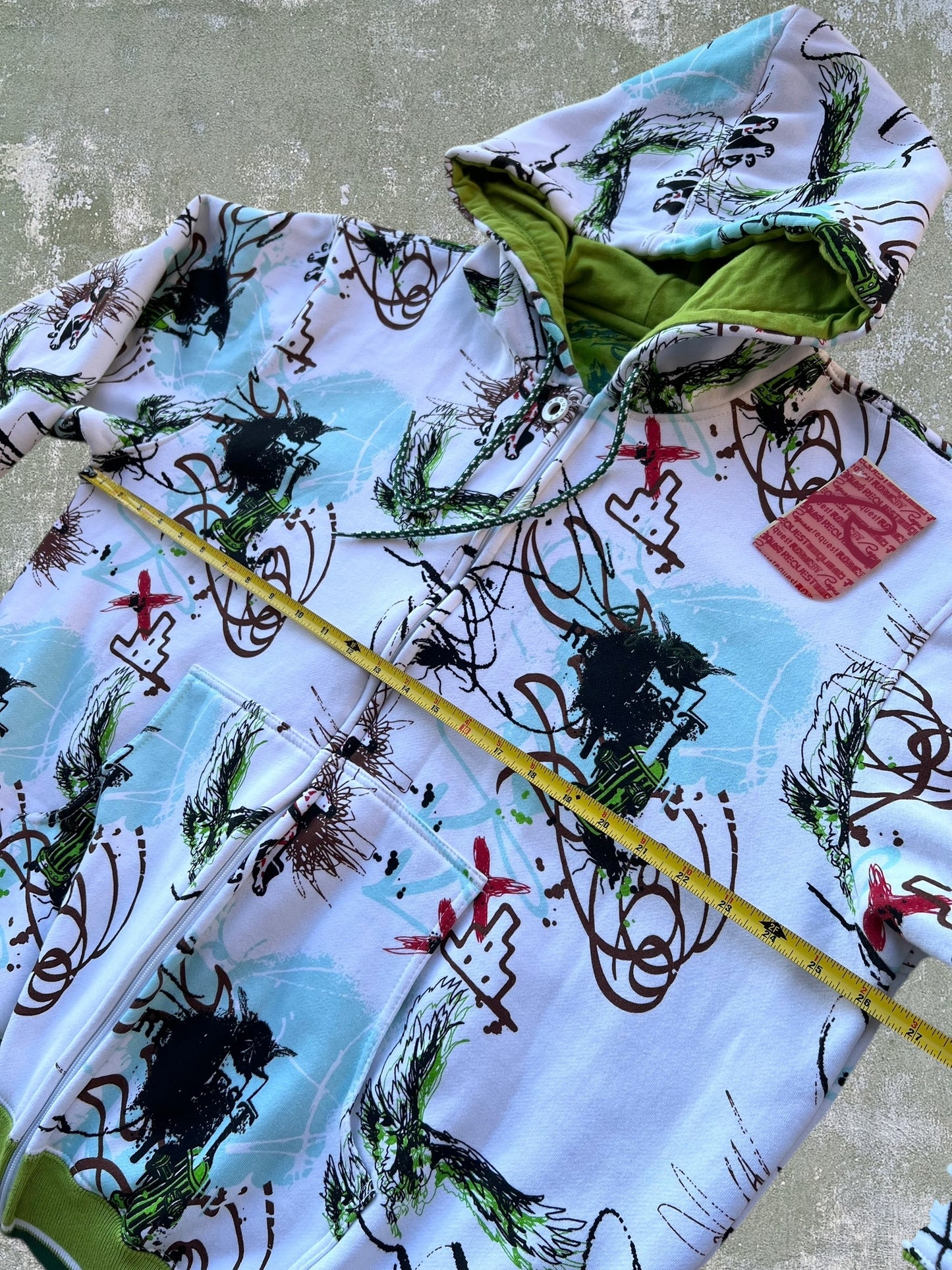 Early-2000s Request Zip Hoodie (XL) (New With Tags)